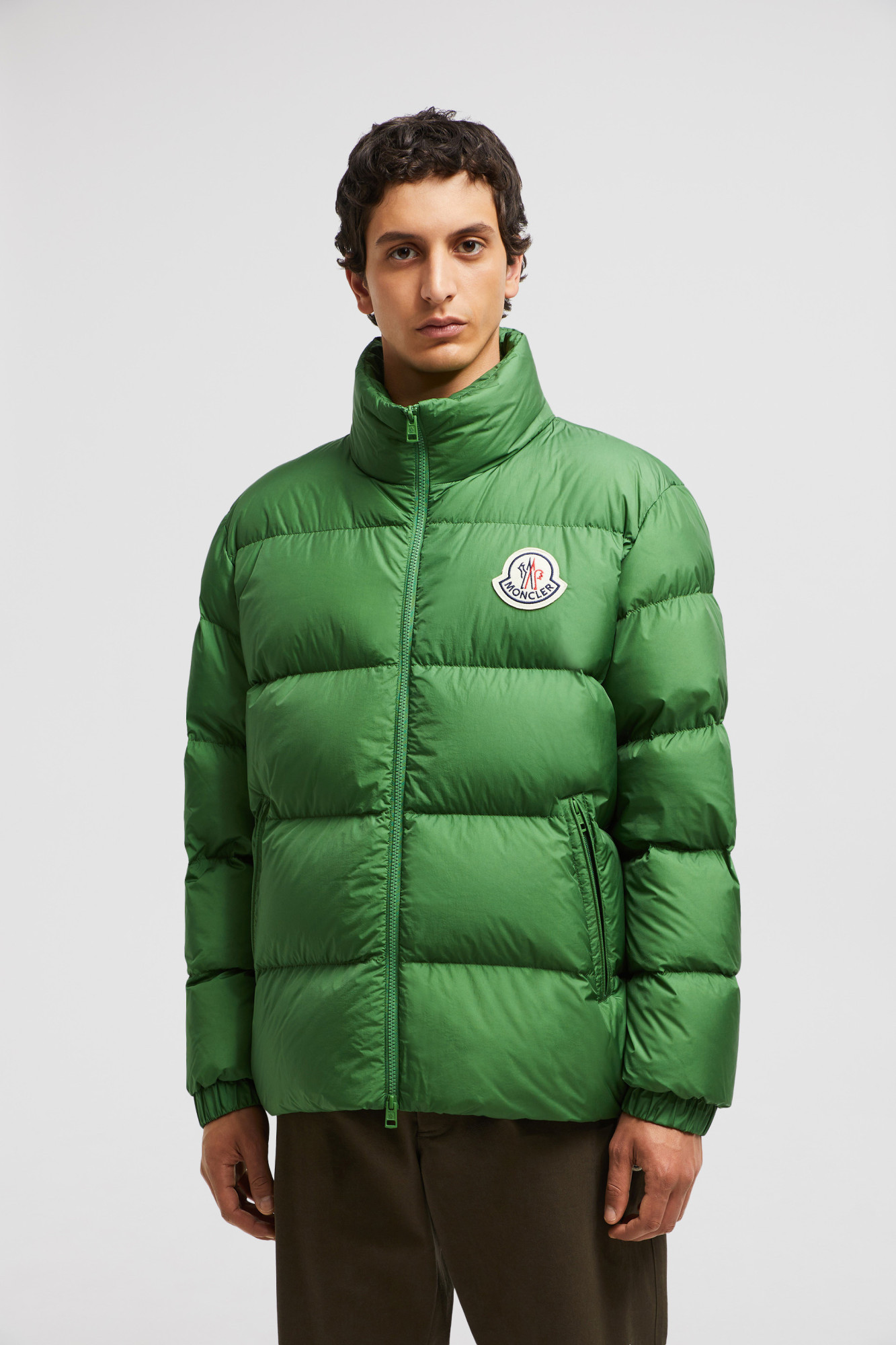 Moncler Citala Padded Jacket In Green