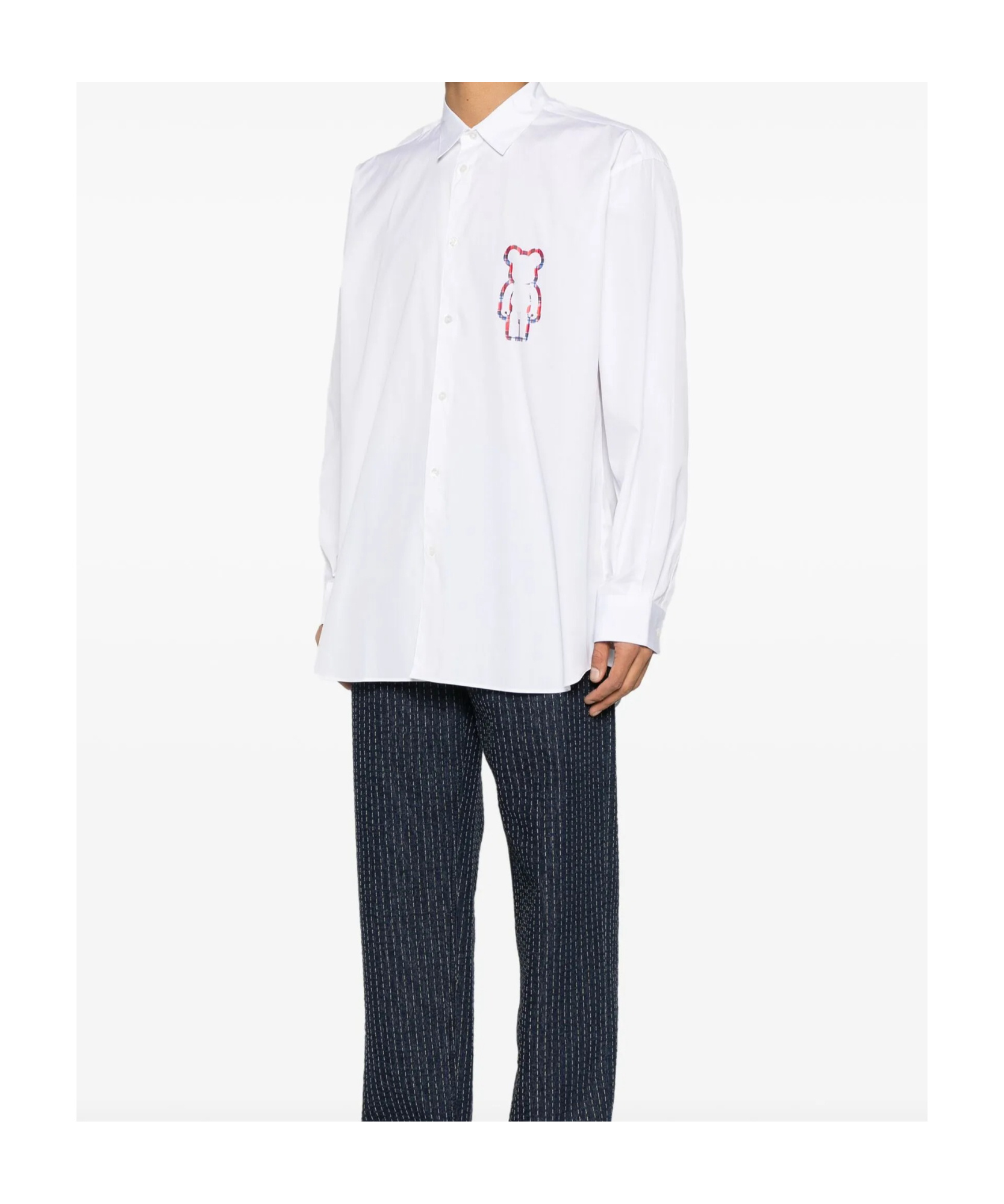 Comme Des Garçons X Medicom Toy Logo-print Shirt