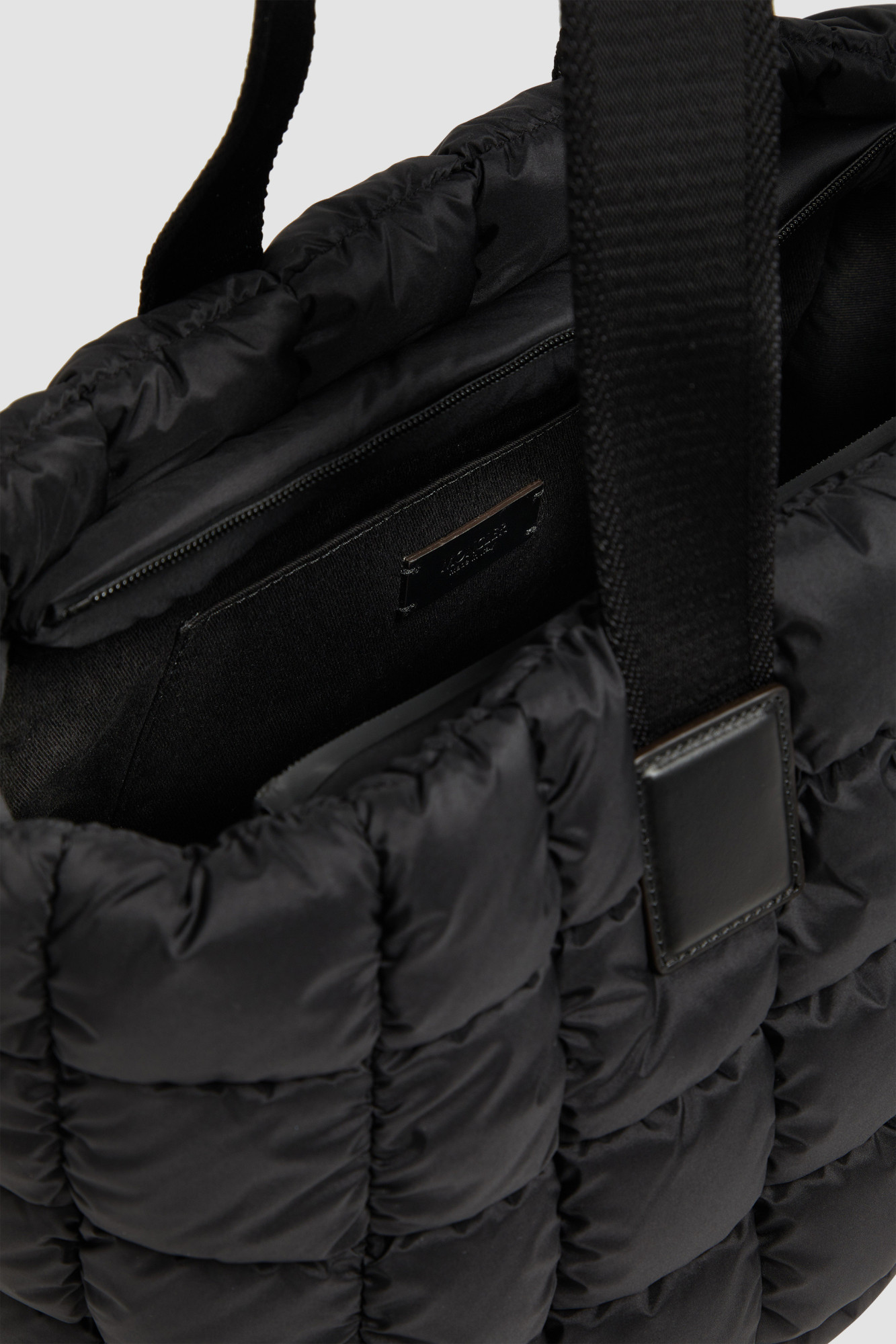 Shop Moncler Caradoc Water-repellent Tote Bag In Black
