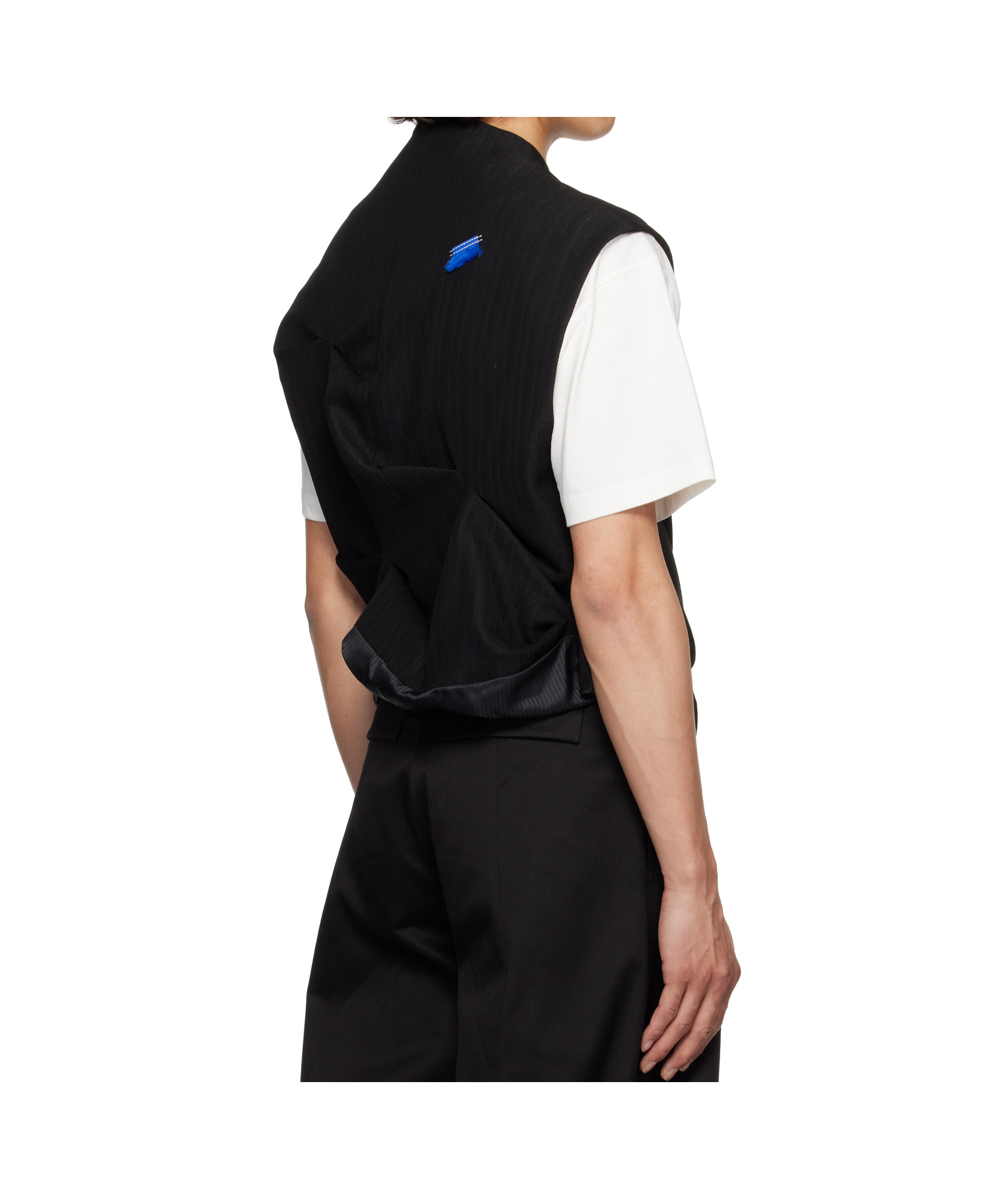 Ader Error Sleeveless Vest In Black