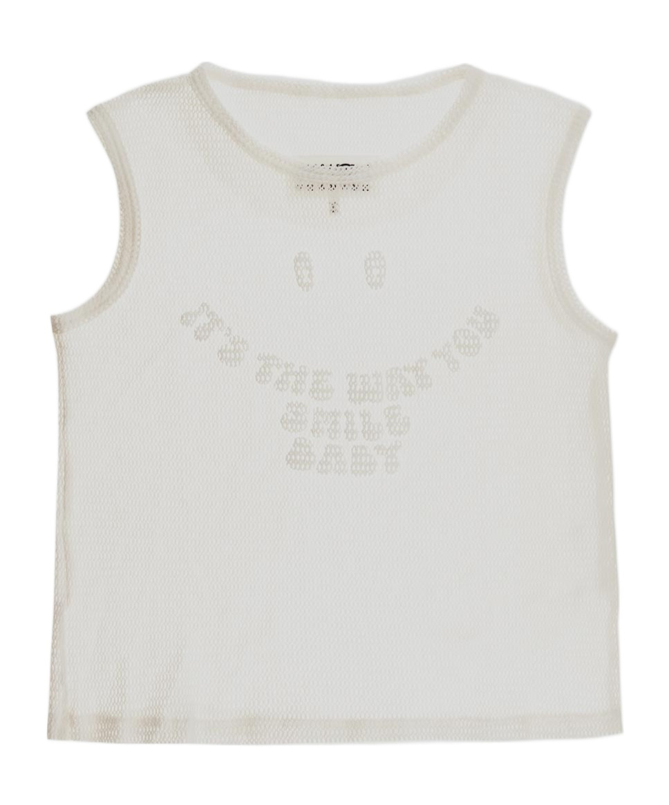 Mm6 Maison Margiela T-shirts And Polos In Off White