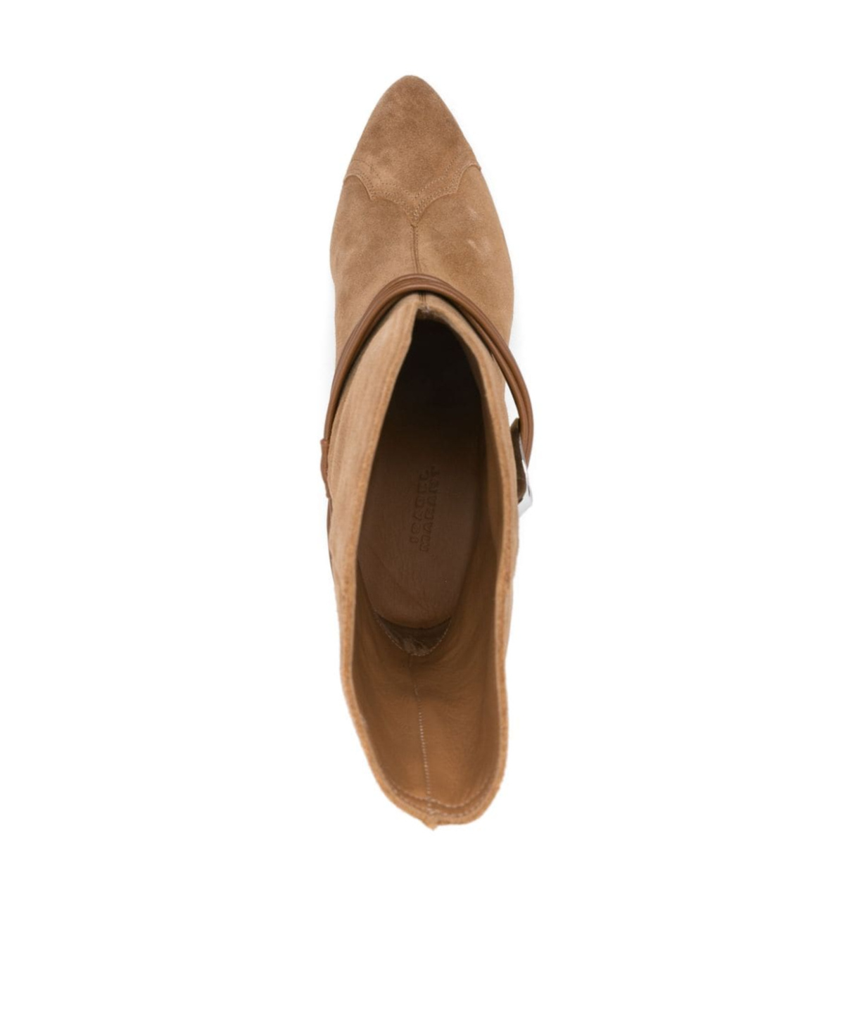 Shop Isabel Marant High-heeled Short Boots In Brown