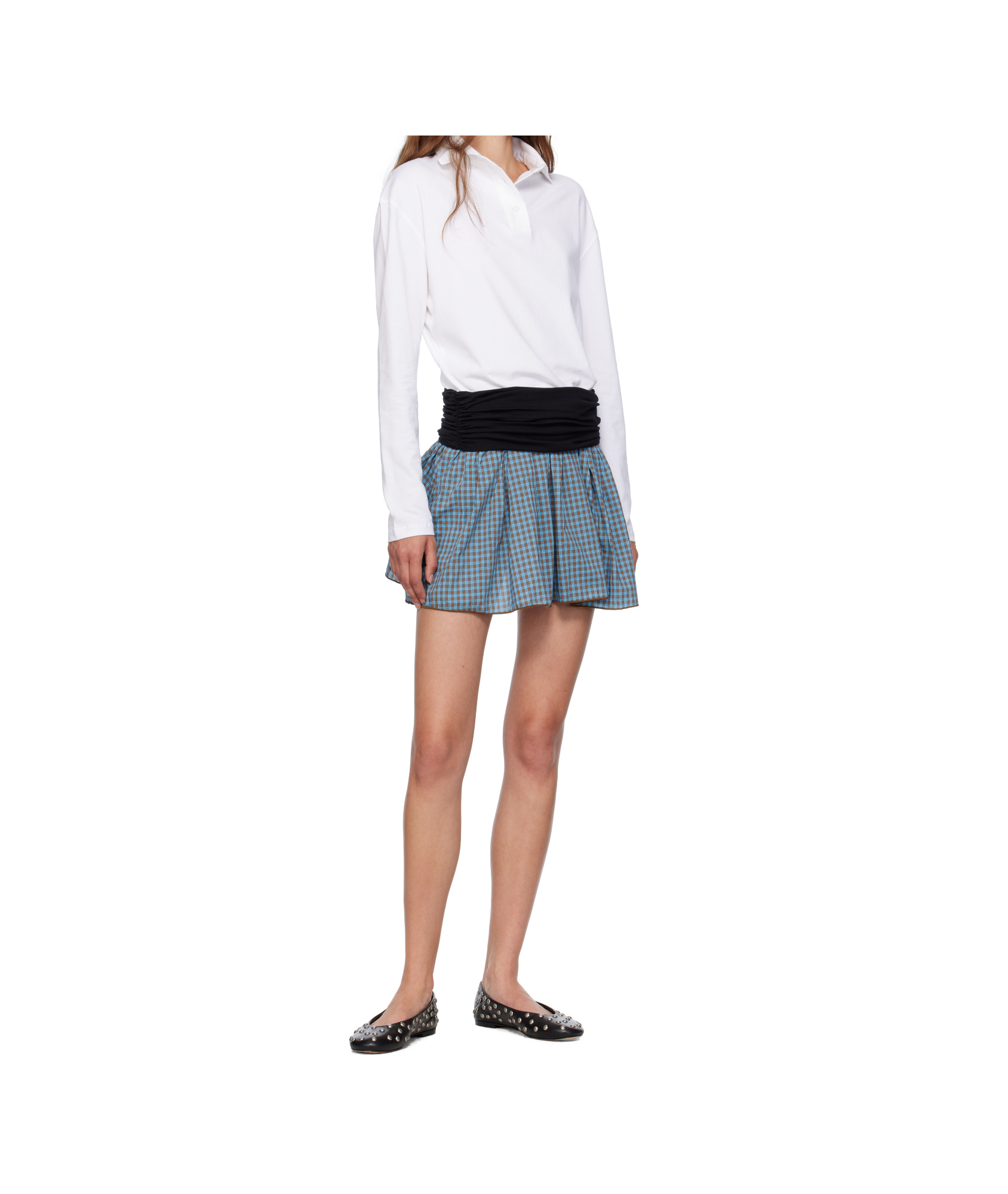 Gimaguas White Chico Minidress In White