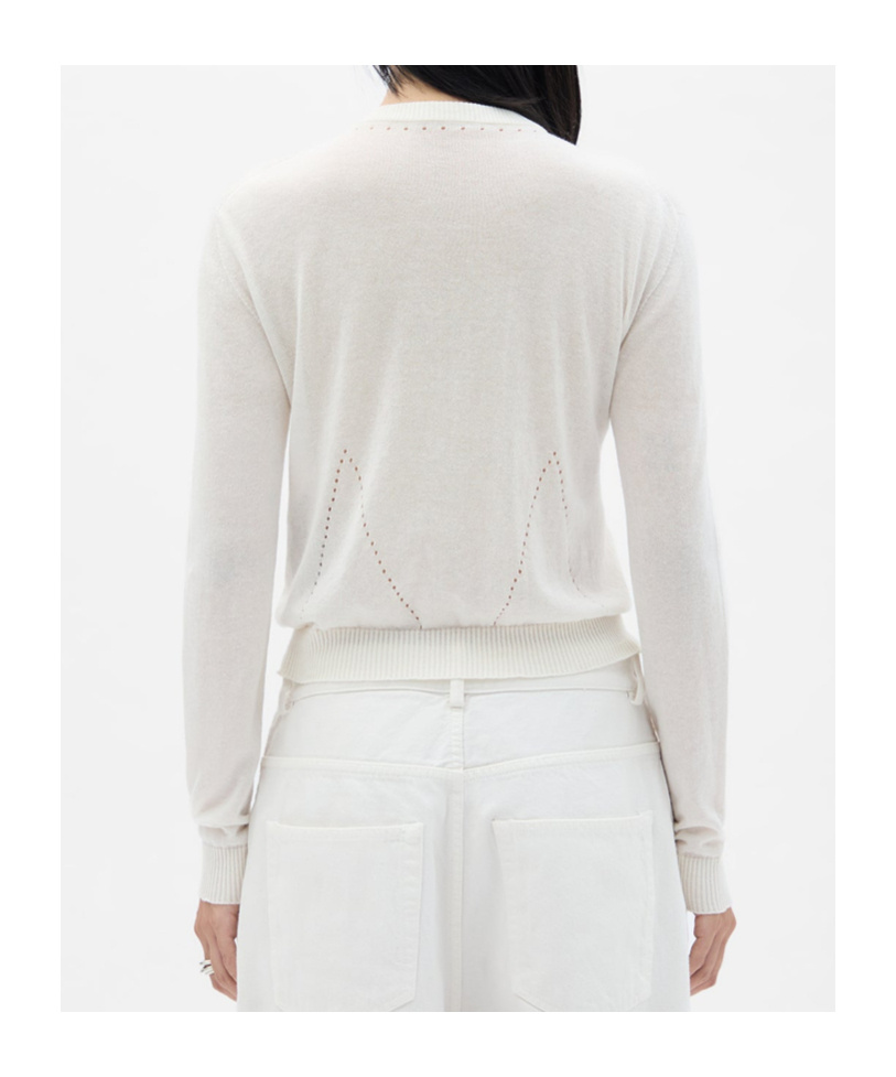 Ann Demeulemeester Bjel Button-up Cardigan In White