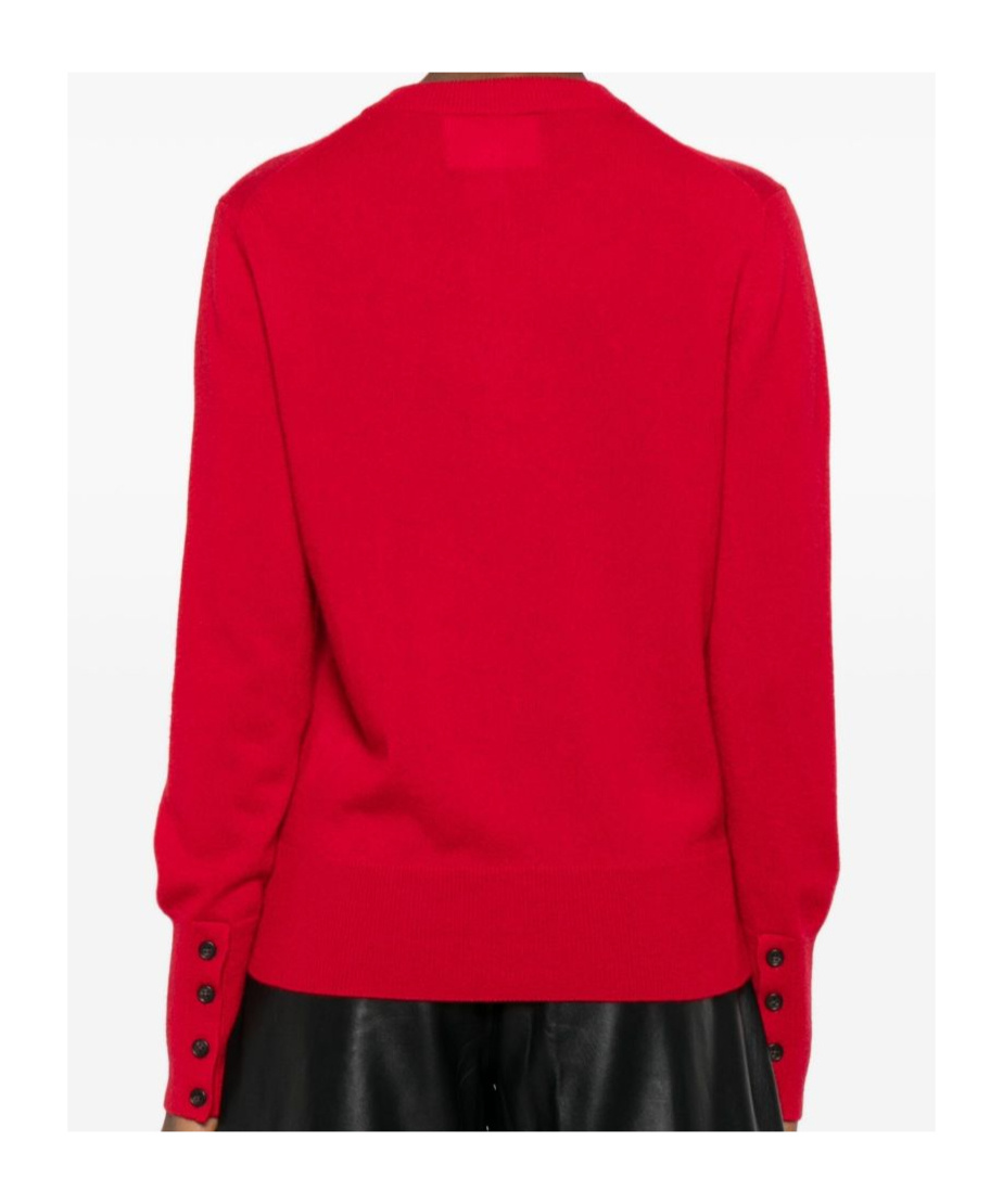 Lisa Yang Button-front Cardigan In Red