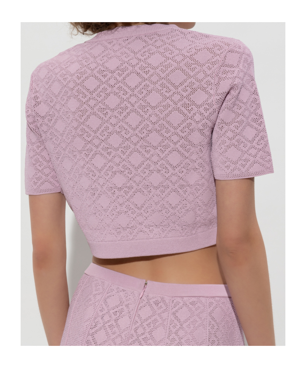 Givenchy Logo-embroidered Crewneck Sweater In Pink