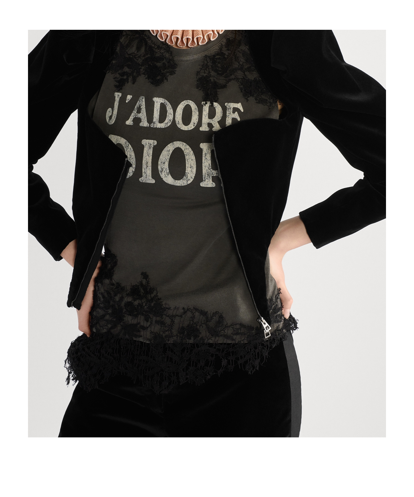 Dior J'adore  Tank Top In Gold
