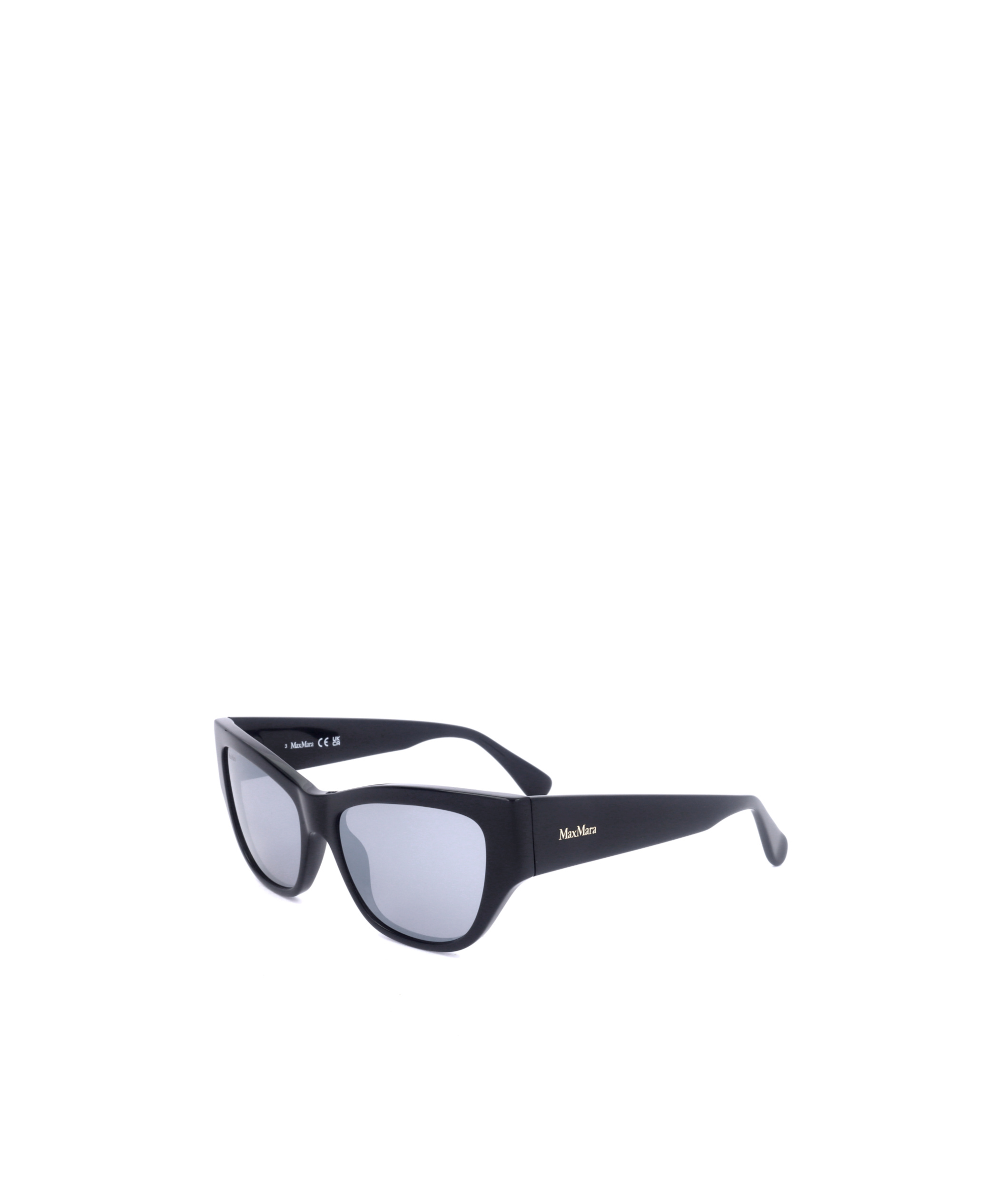 Max Mara Logo Sunglasses In Blue