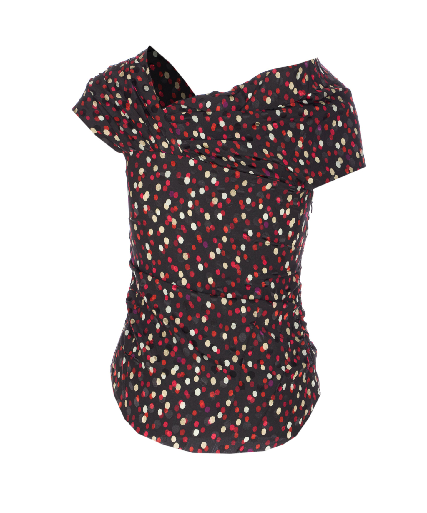 Isabel Marant Polka Dot Cardigan In Red