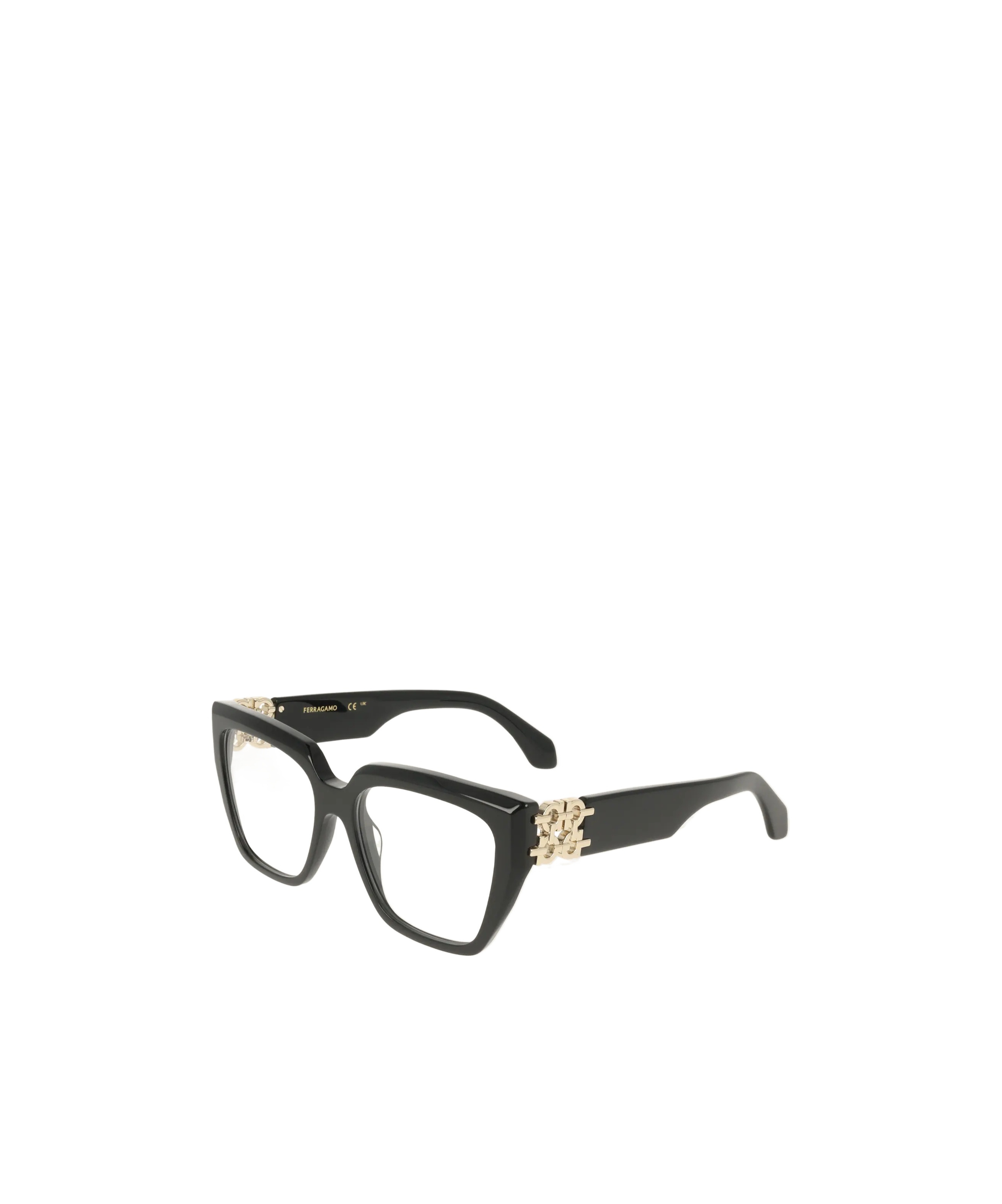 Ferragamo Optical Glasses In Black