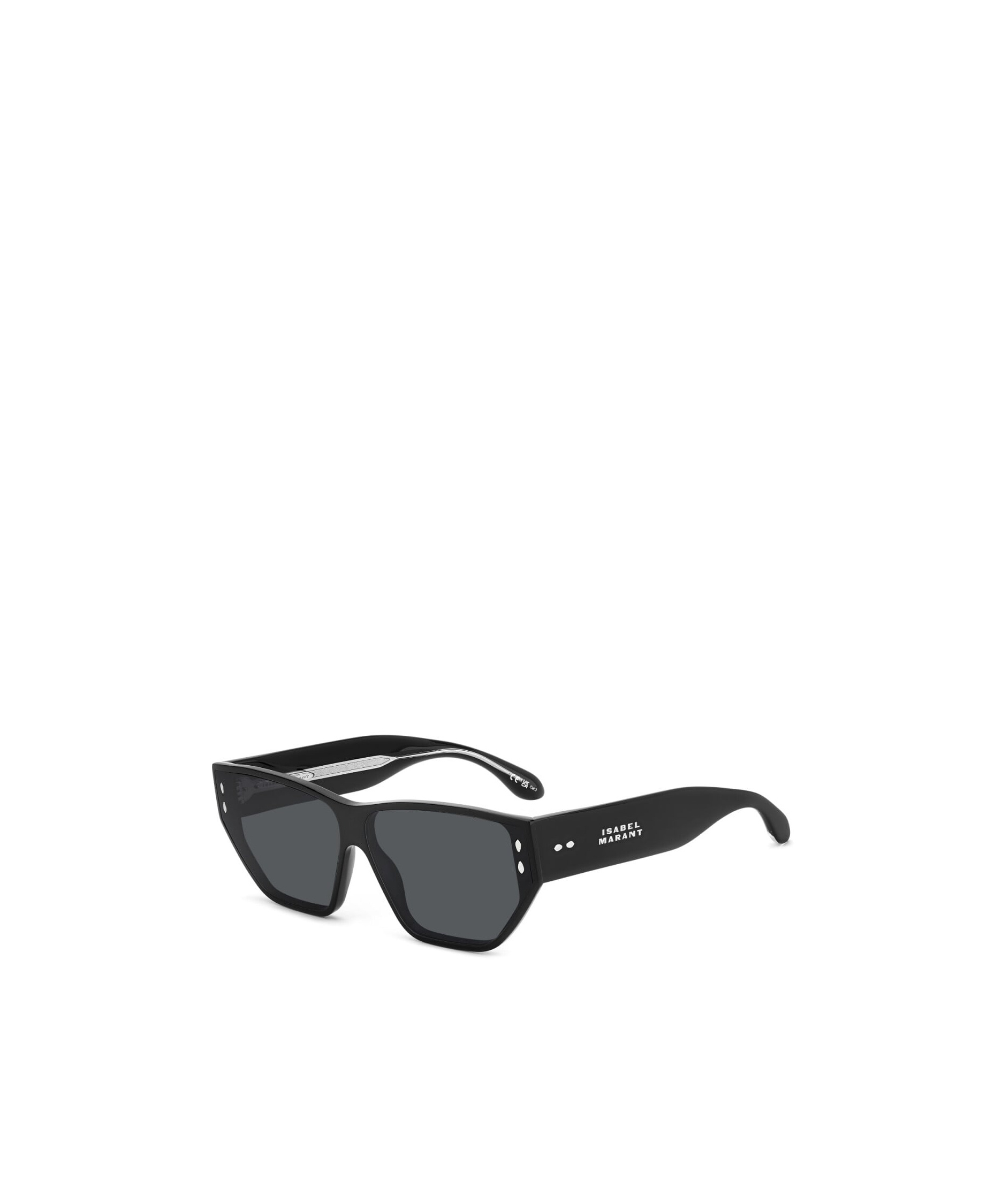 Isabel Marant 66mm Oversize Angular Sunglasses In Gray