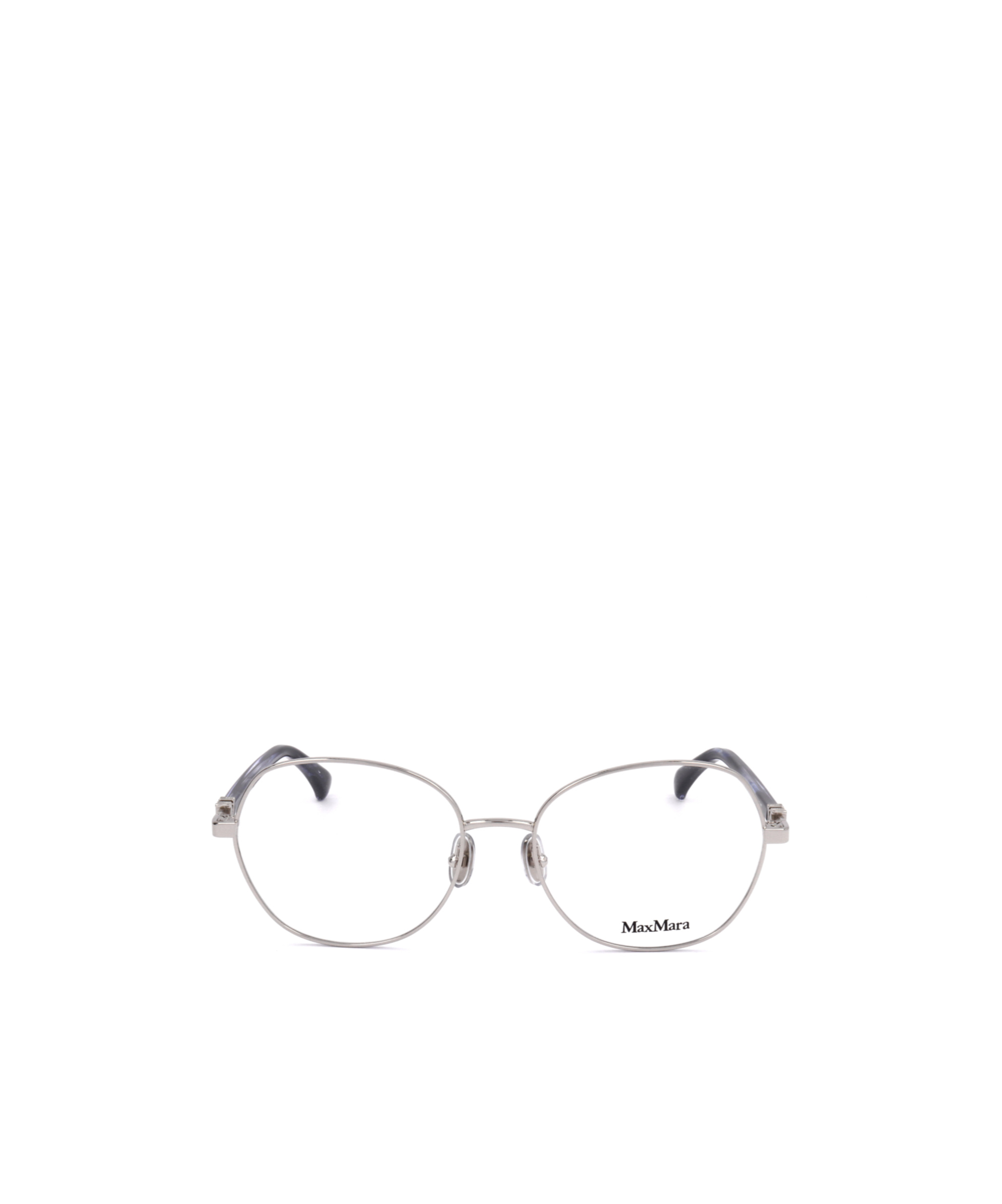 Max Mara Round Frame Glasses In White