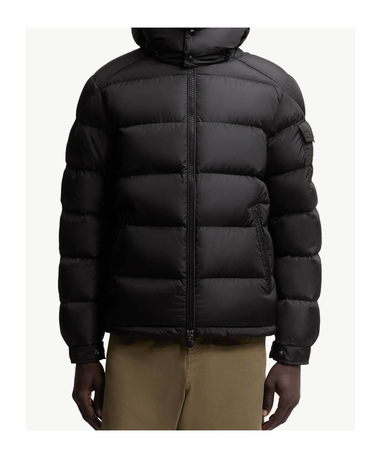 Moncler Doudoune Courte Maya Matte In Black