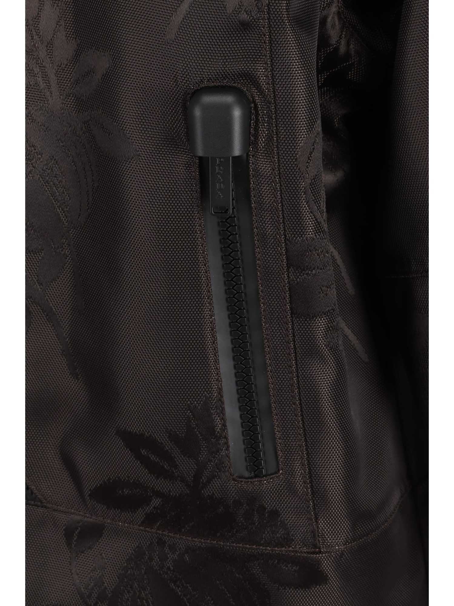 Prada Long-sleeved Casual Jacket In Black