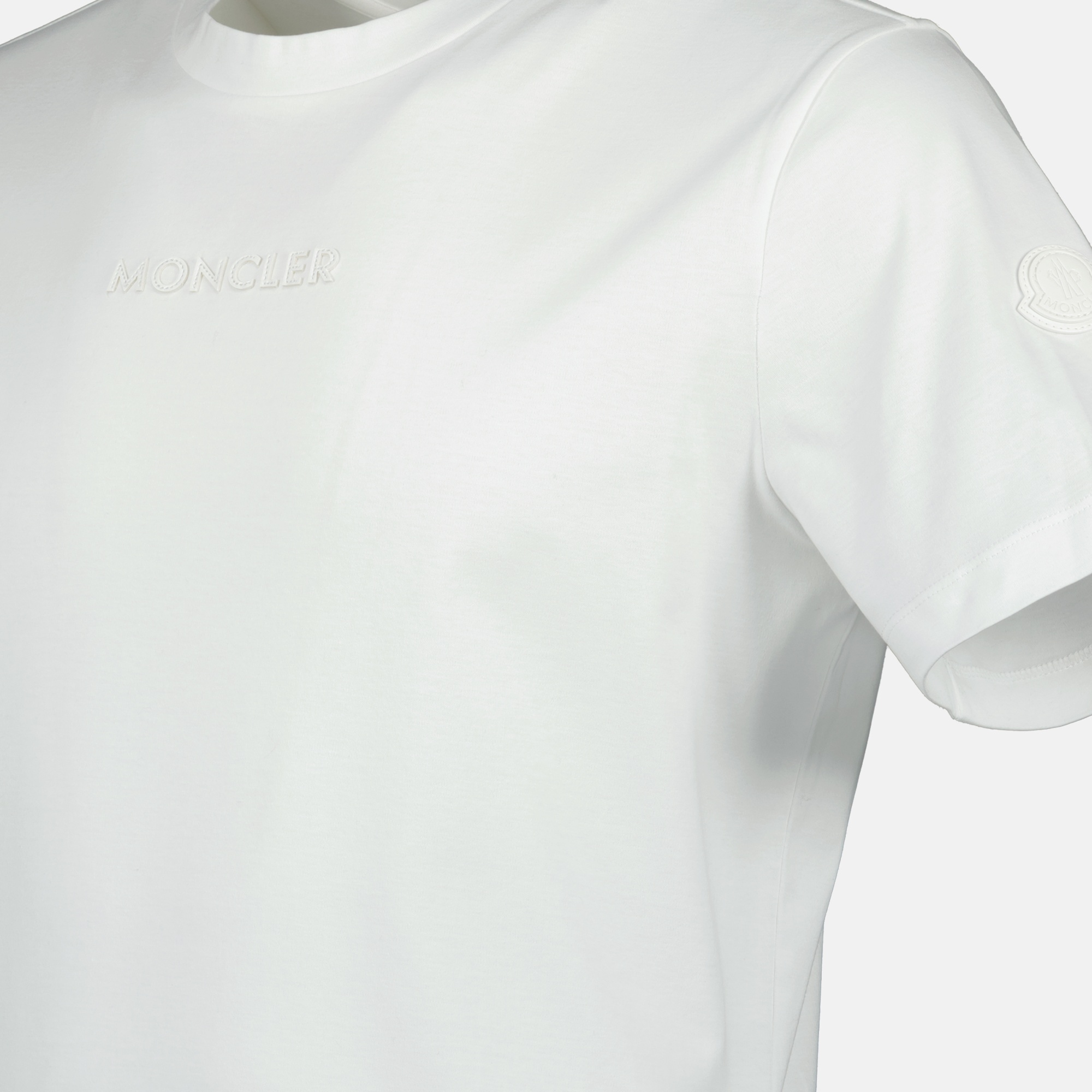 Moncler Short-sleeved T-shirt In White