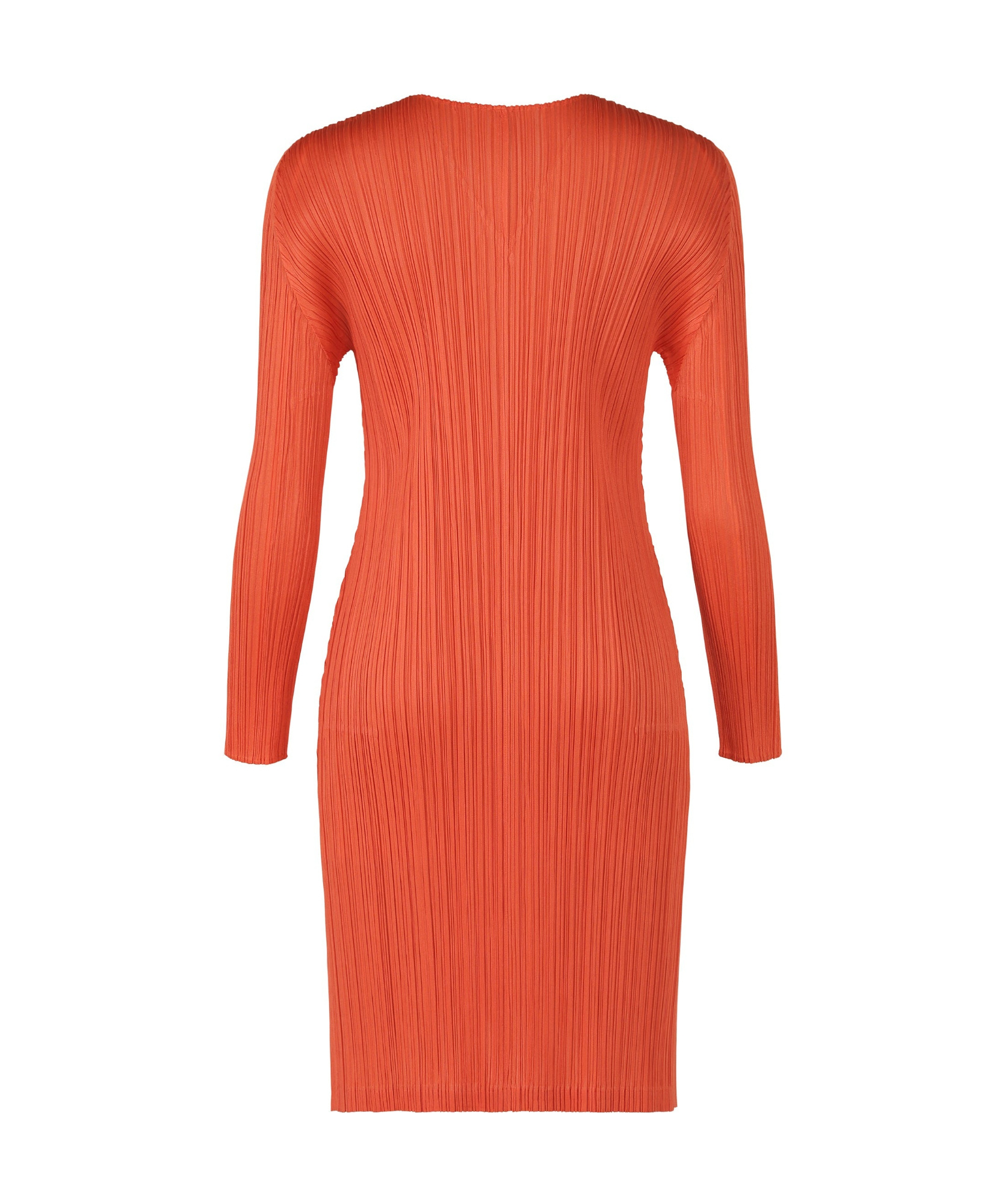Shop Issey Miyake Monthly Colors: February Midi Dress In Red