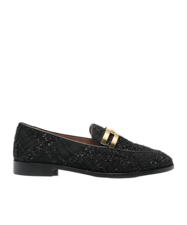 Aquazzura Brandi Loafers In Nappa Leather In Black