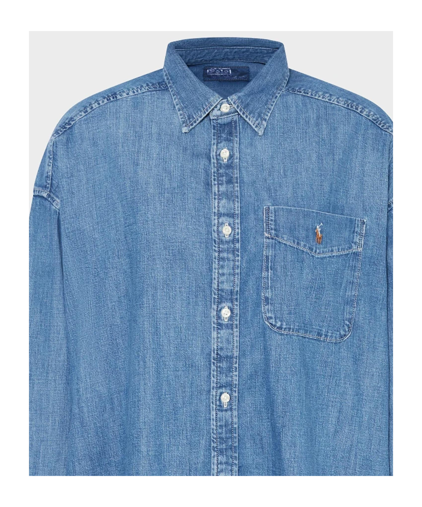 POLO RALPH LAUREN POLO-PONY-MOTIF SHIRT 