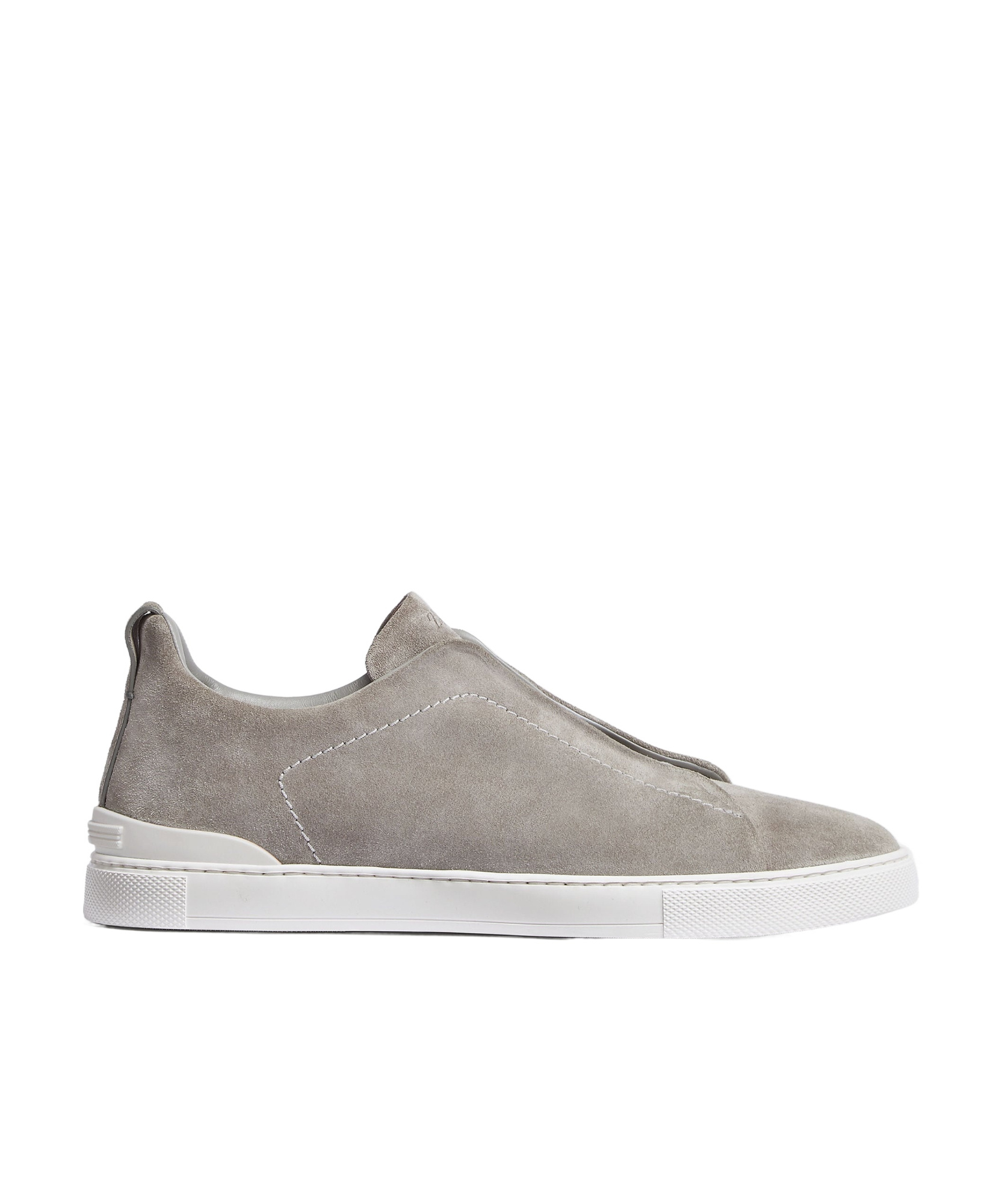 Zegna Sneakers Fabric Flat Sole In Gray