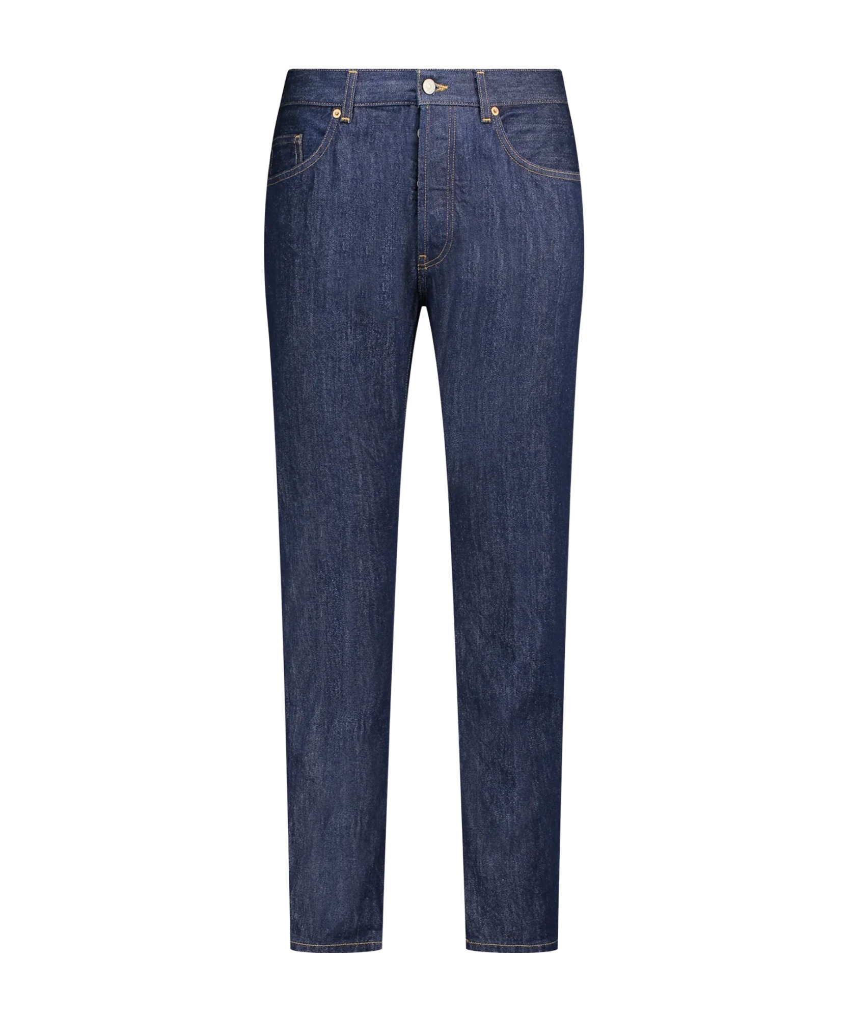 Dondup Denim Trousers With Belt Loops