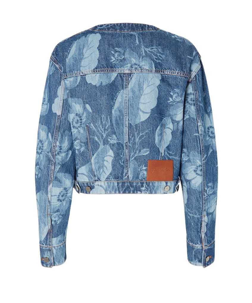 FENDI BLUE DENIM JACKET 