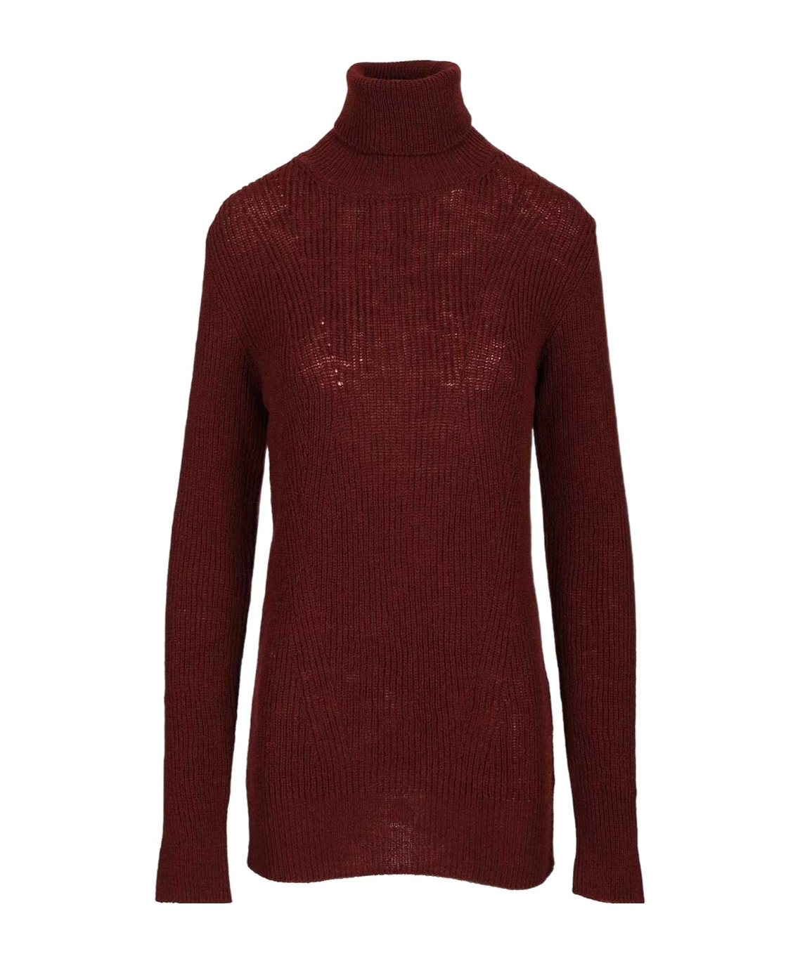 Dries Van Noten Turtleneck Sweater Knitwear Bordeaux In Burgundy