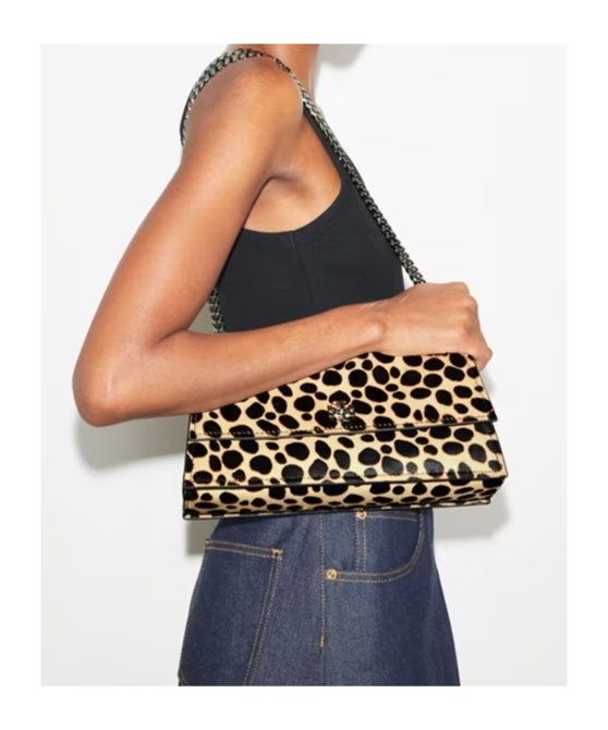 Tory Burch Kira Turnlock Shoulder Bag In Black