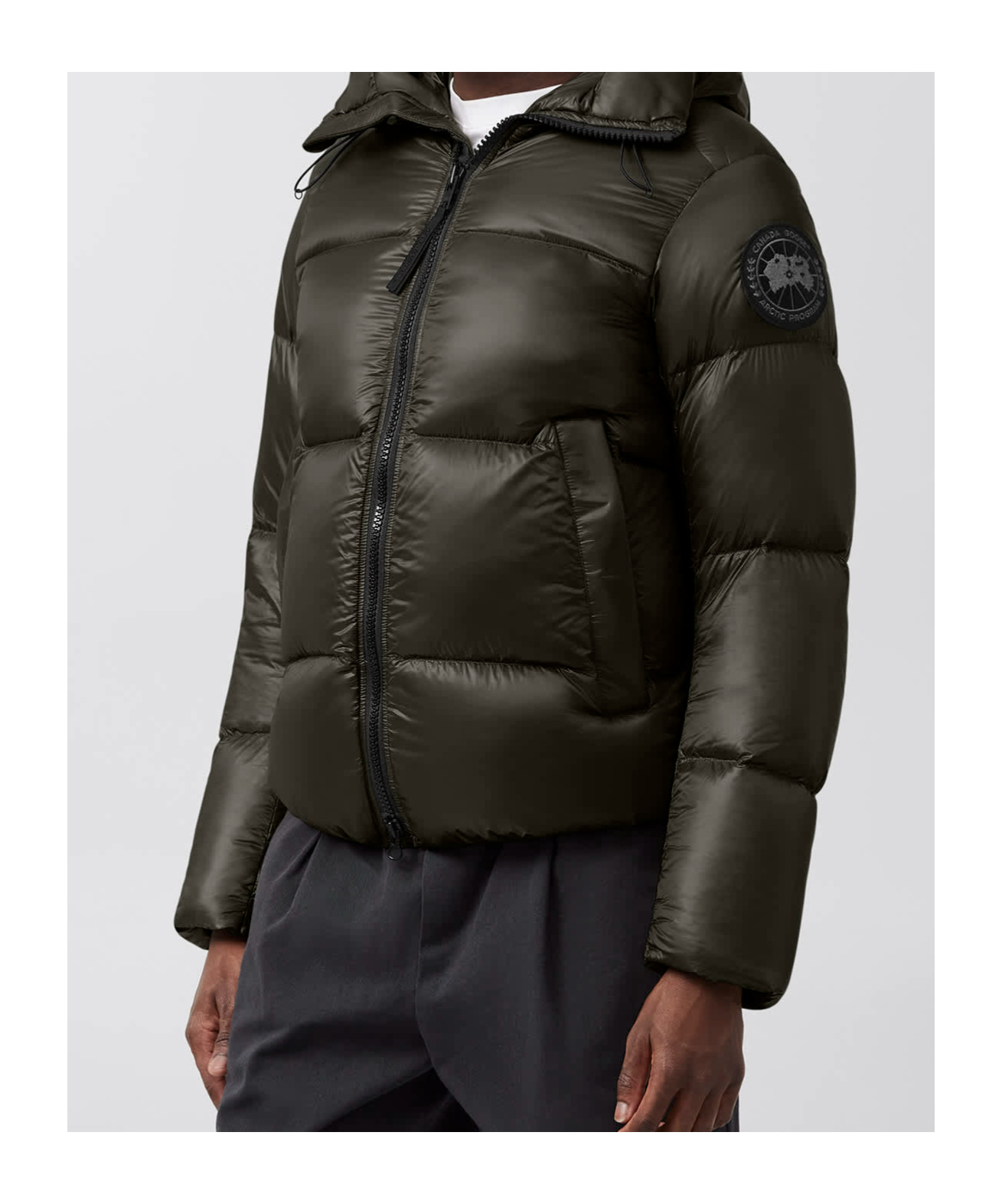 Shop Canada Goose Crafton Jacket In Black