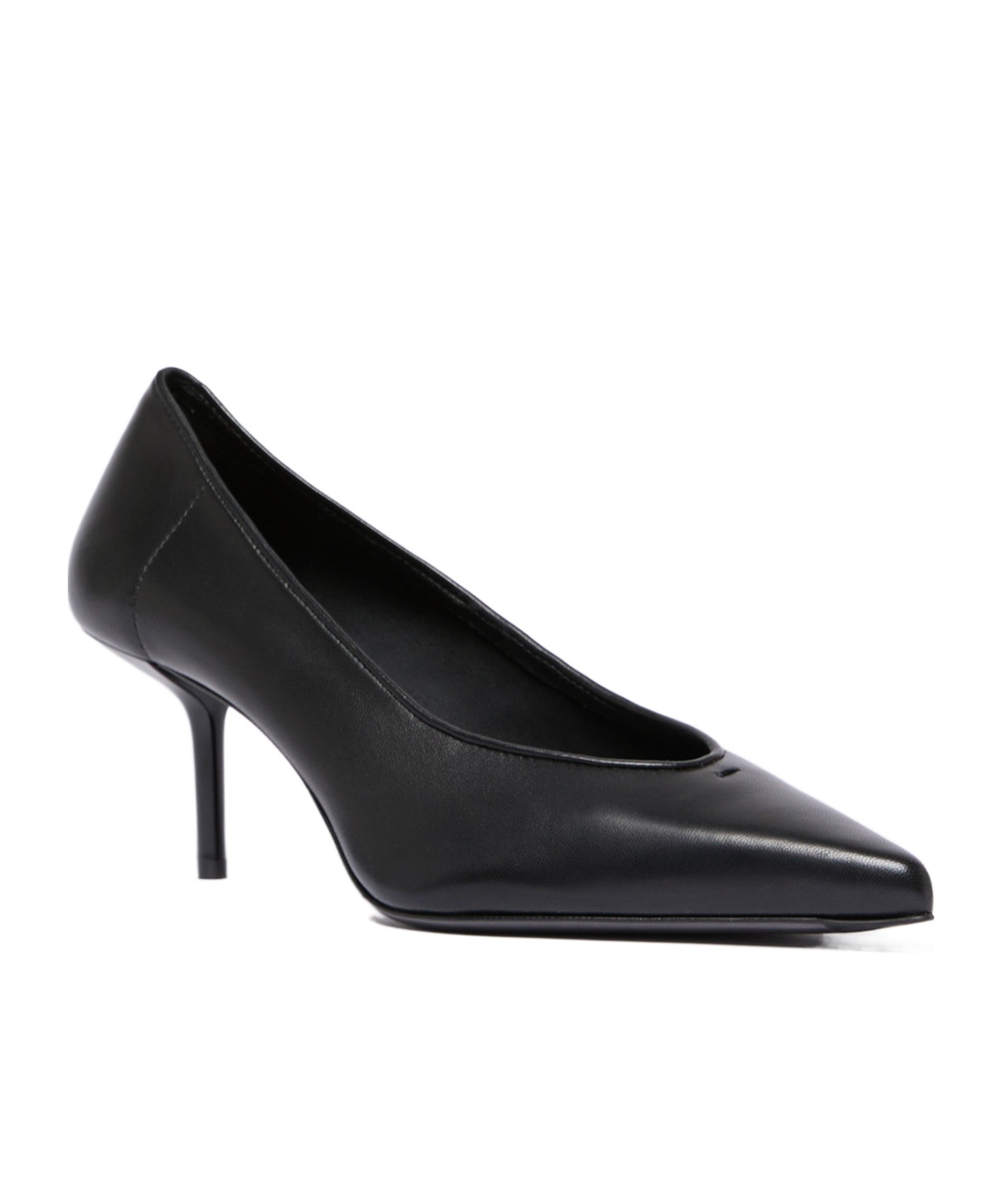 Max Mara Pointed High Heels In Black