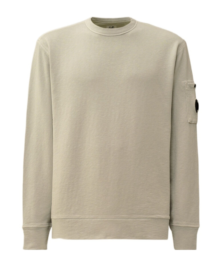 C.p. Company Crew Neck Sweater In Neutral
