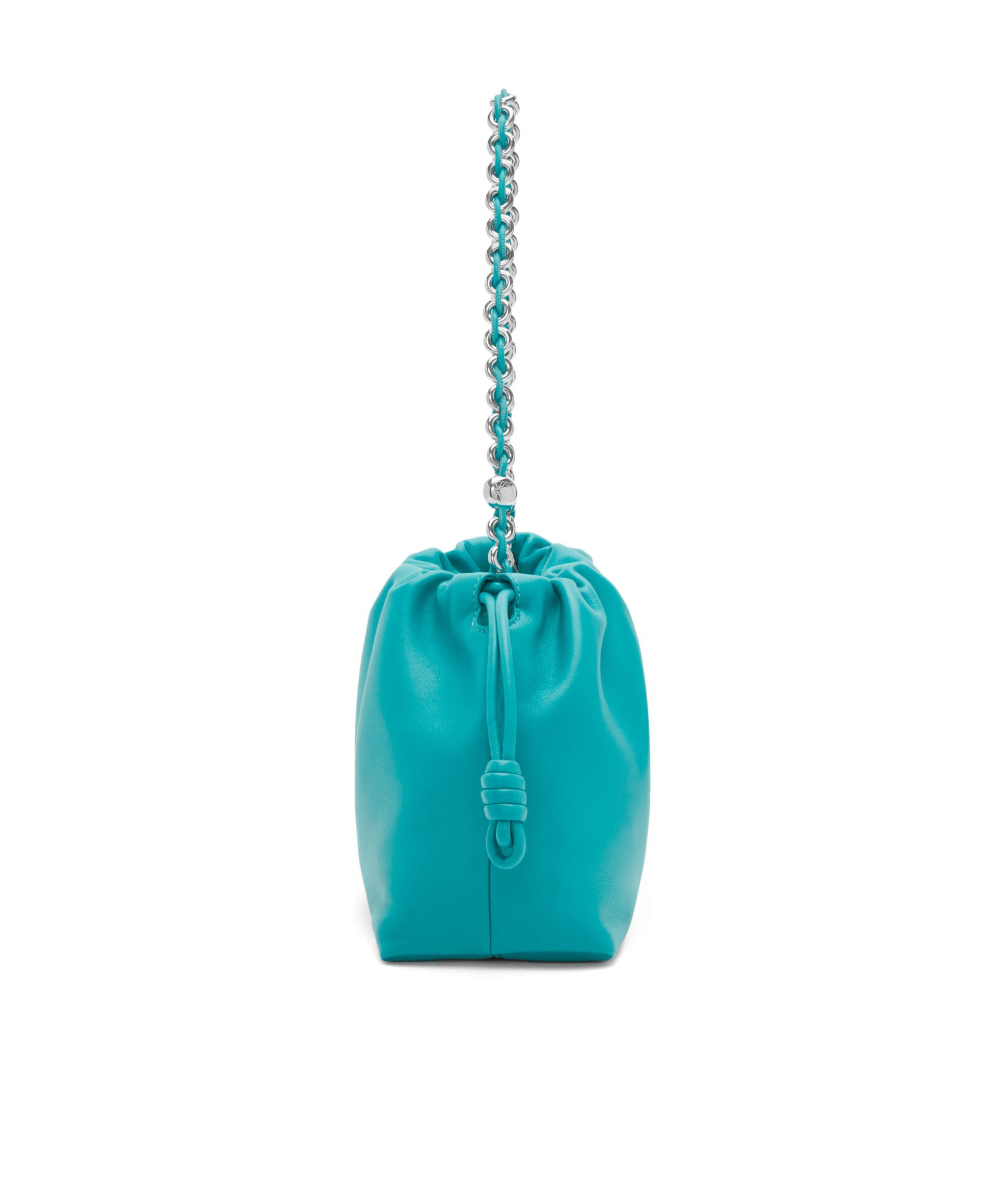 Loewe Medium Logo Shoulder Bag In Green