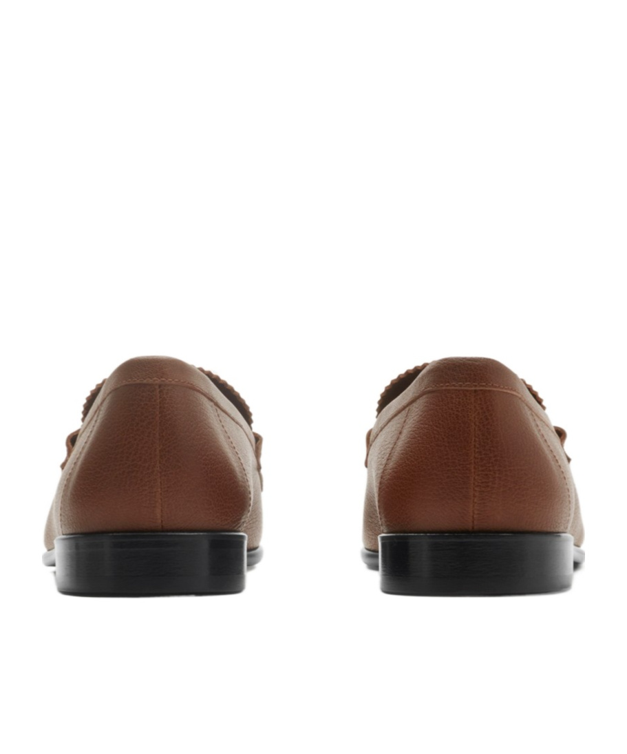 Burberry Pearl Loafers In Brown