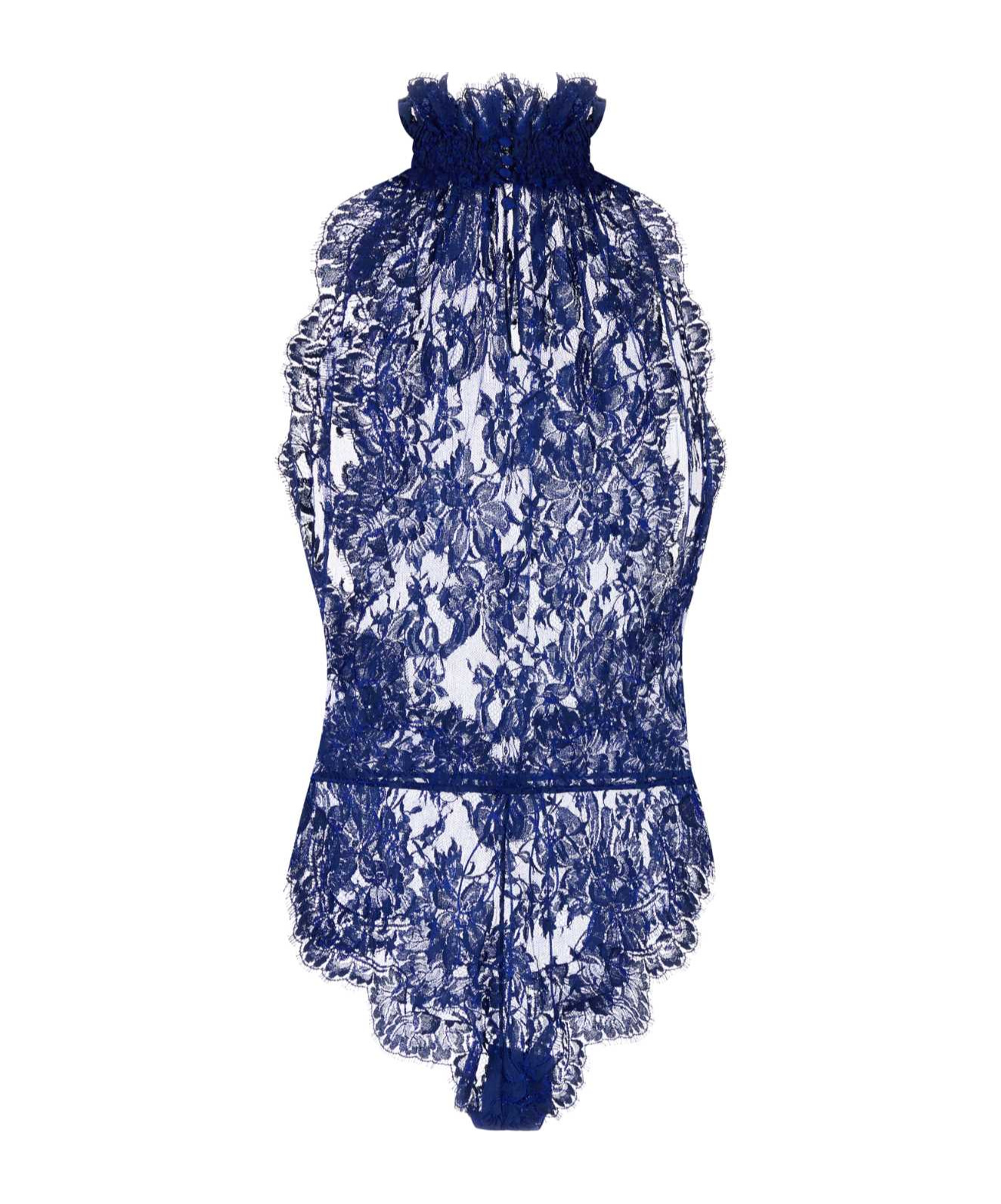 Saint Laurent Sleeveless Jumpsuit In Multi