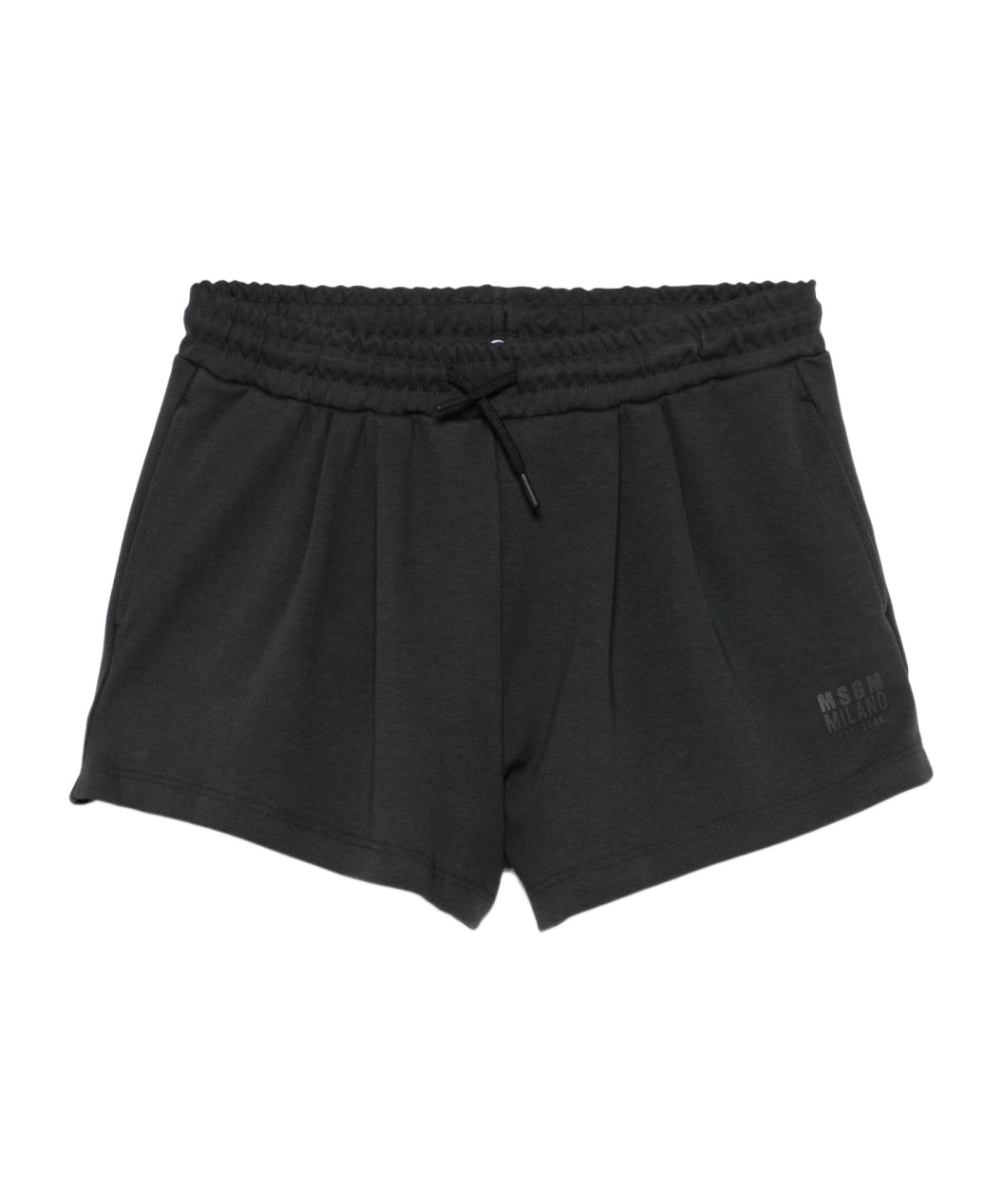 Msgm Logo-patch Shorts
