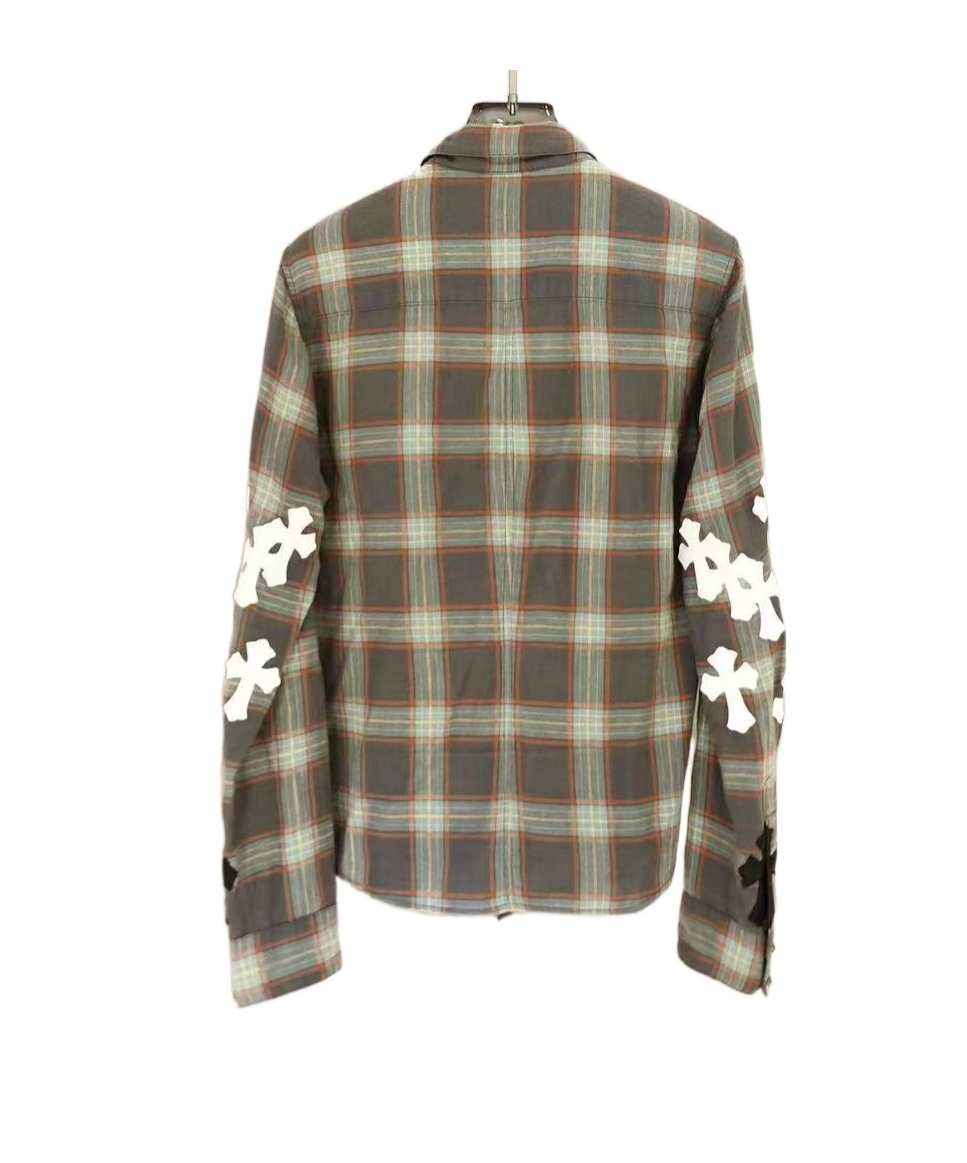 Chrome Hearts Long Sleeve Shirt In Brown