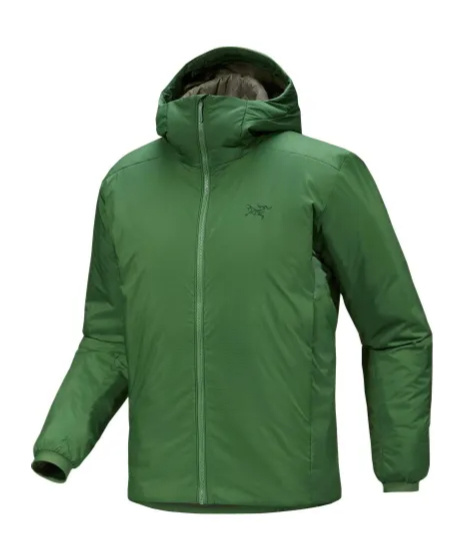 Arc'teryx Atom Heavyweight Solid Color Logo Logo Hooded Cotton Suit
