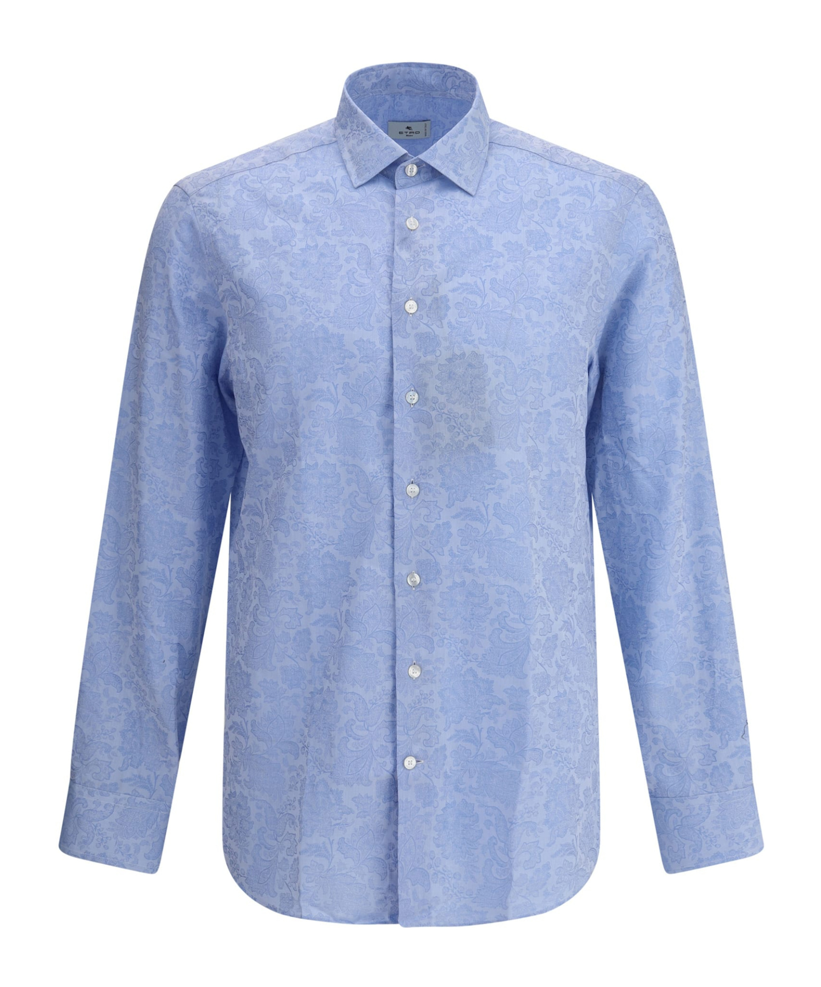 Etro Shirt Jacquard Collar Button-down
