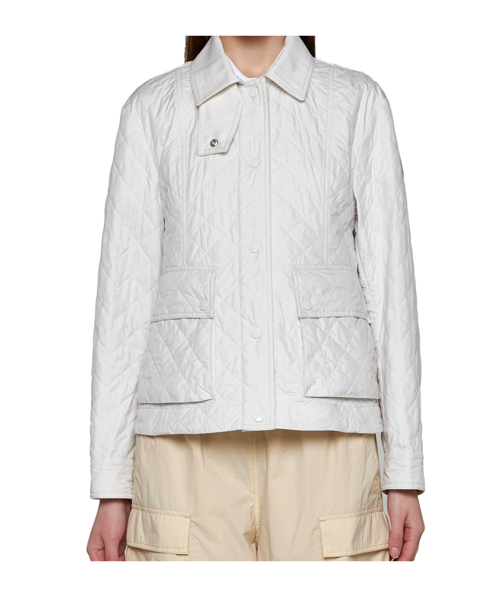 Moncler Jacket In White