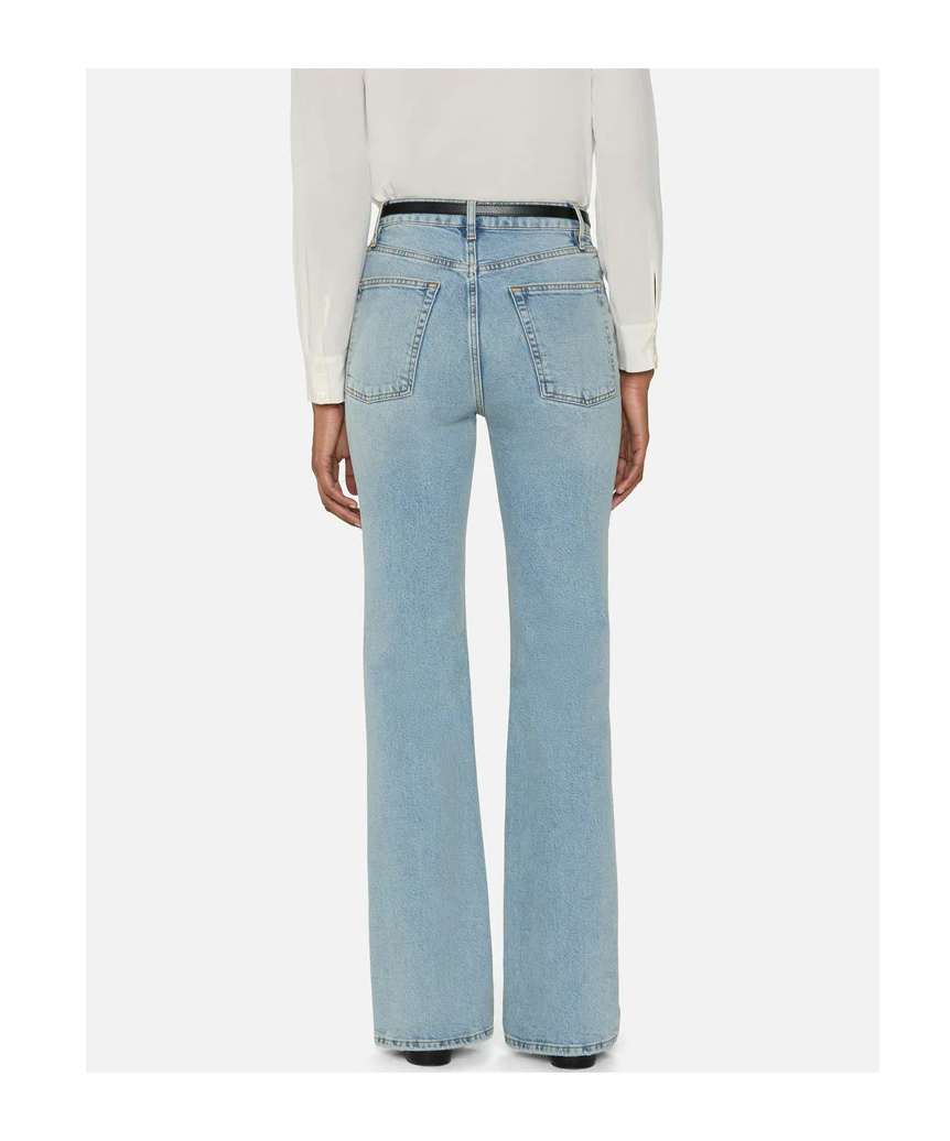 Frame The Arrow Bootcut Jeans In Blue
