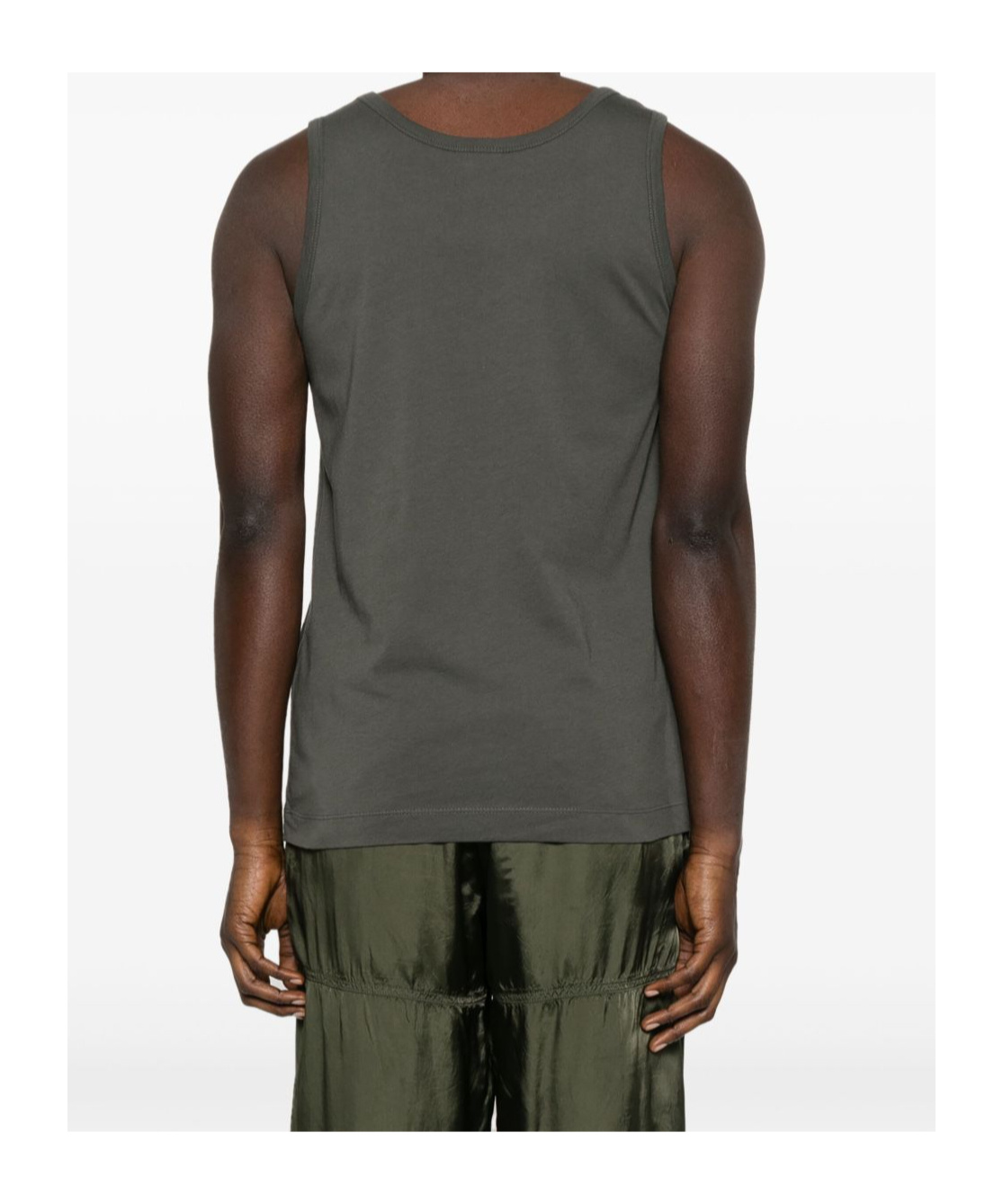Dries Van Noten Helio Tank Top In Gray