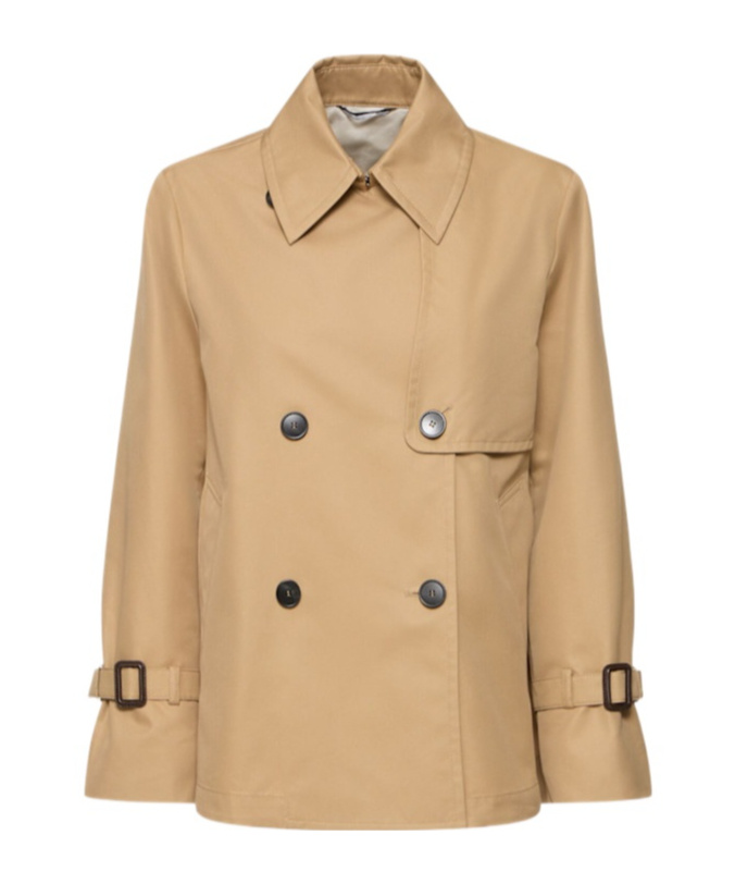 Weekend Max Mara Lapel Long-sleeved Coat