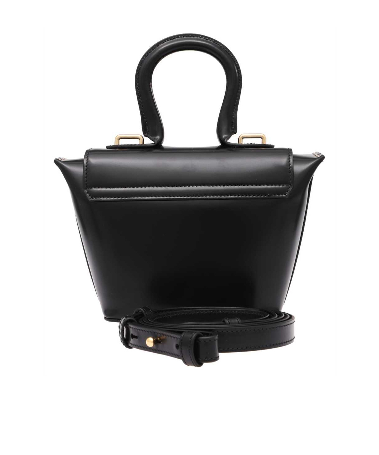 Bally Logo Shoulder Bag In Black