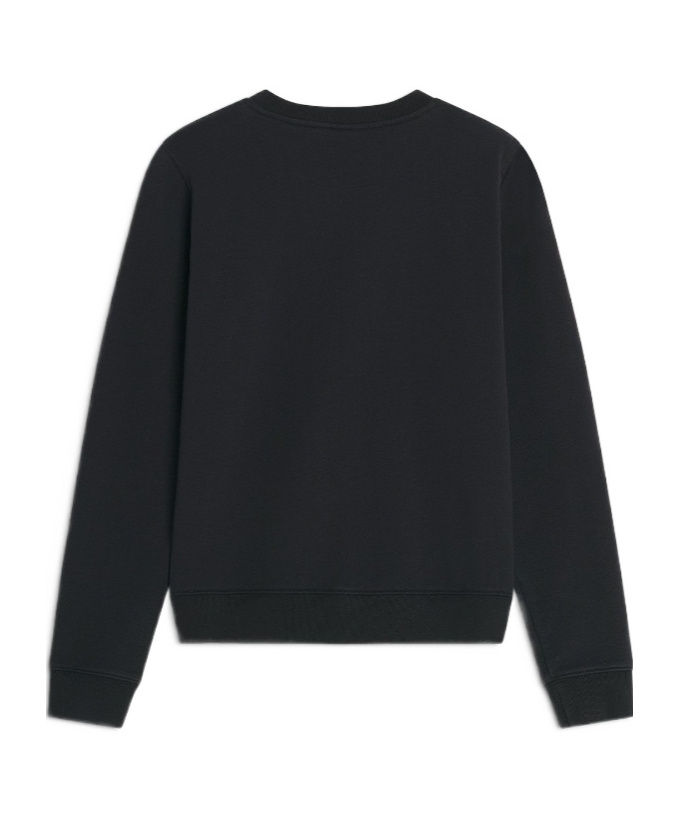 Maison Kitsuné Lady Fox Regular Sweatshirt In Black