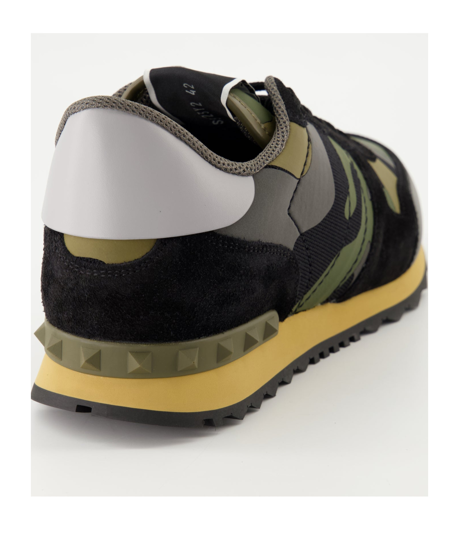 Valentino Sneaker Rockrunner Camouflage In Black