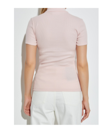 Lacoste Polo Shirt In Pink