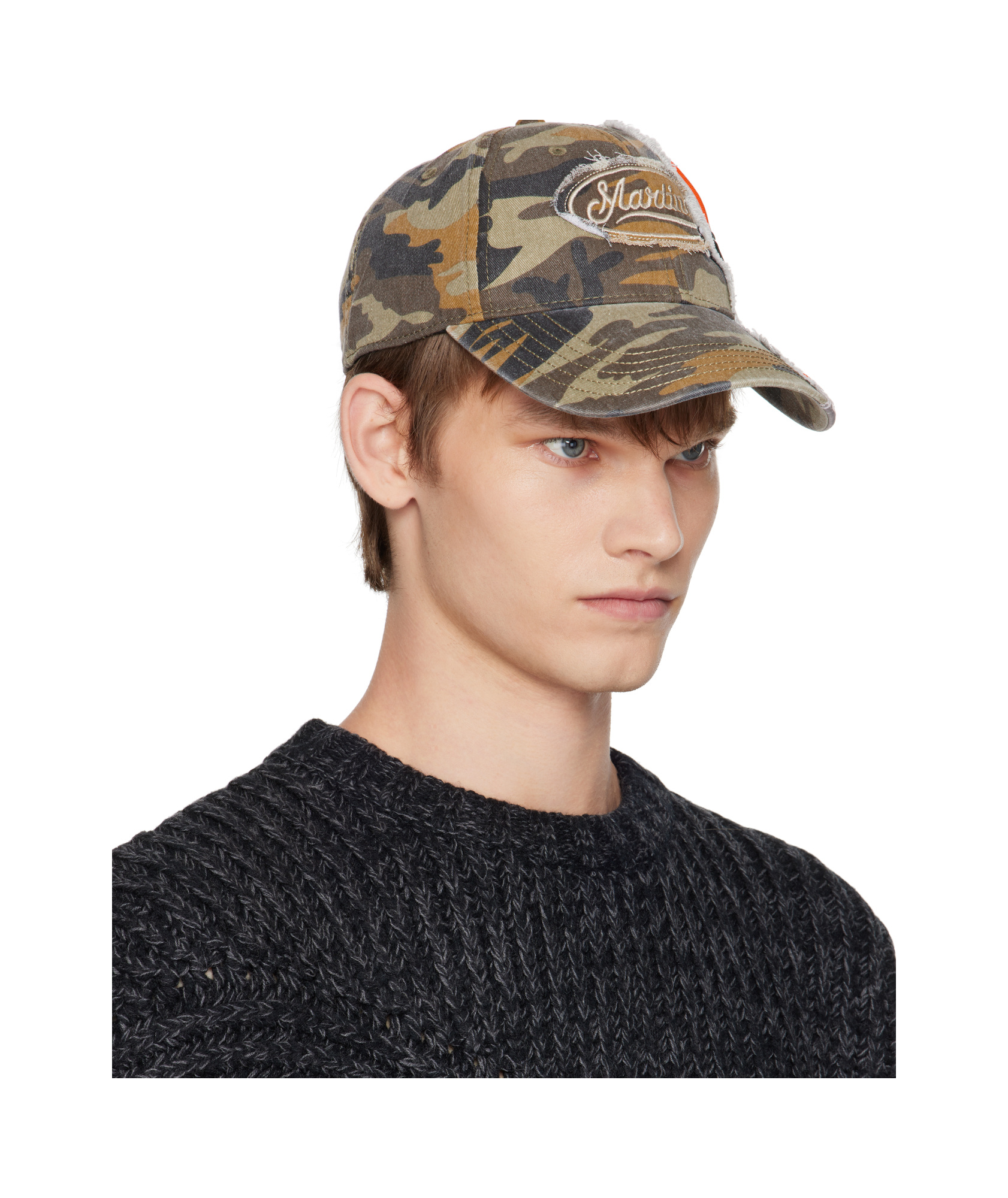 Martine Rose Logo Baseball Cap In Multi
