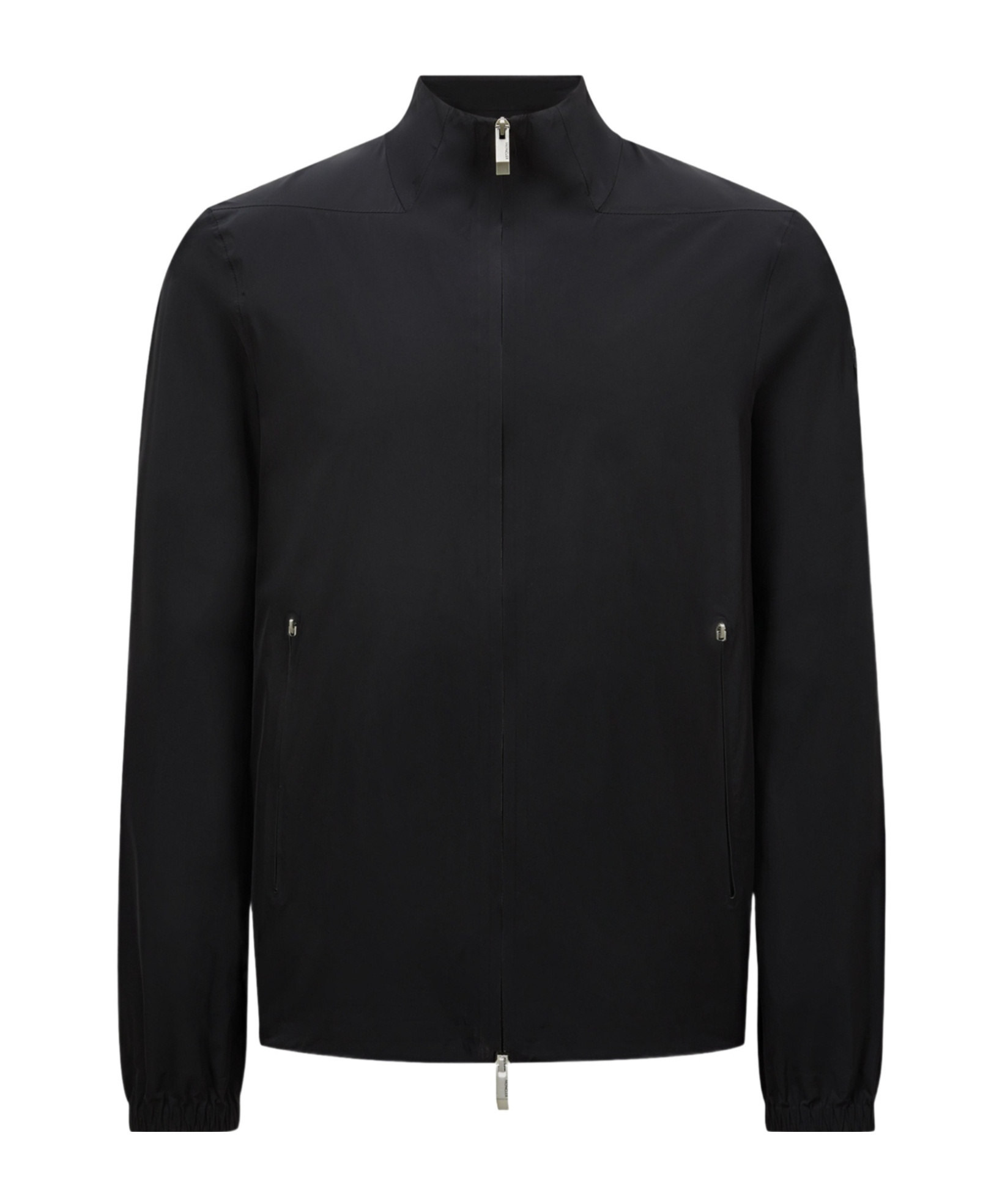 Moncler Men's Stretch Nylon Frene Windbreaker In Black