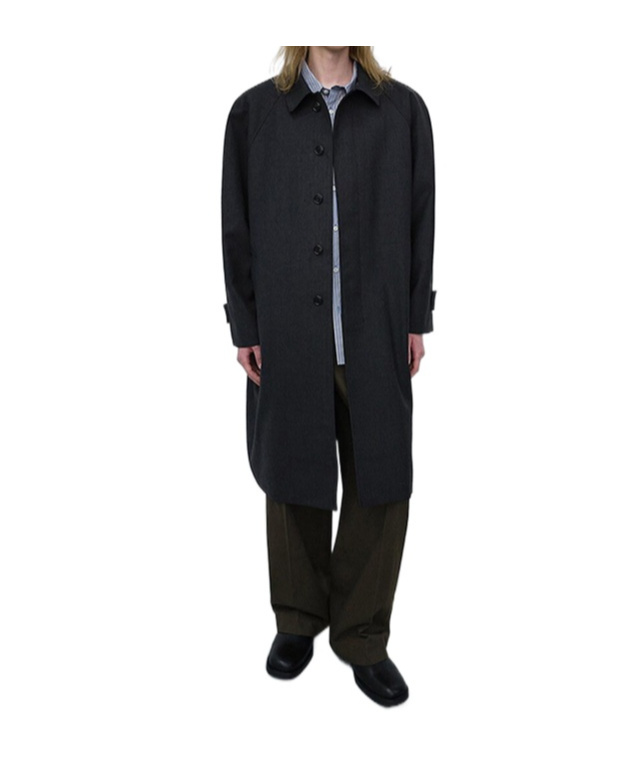 Dunst Single-breasted Straight Coats In Black