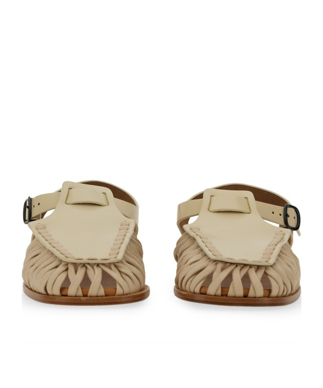 Hereu Wing Sandal In Gold