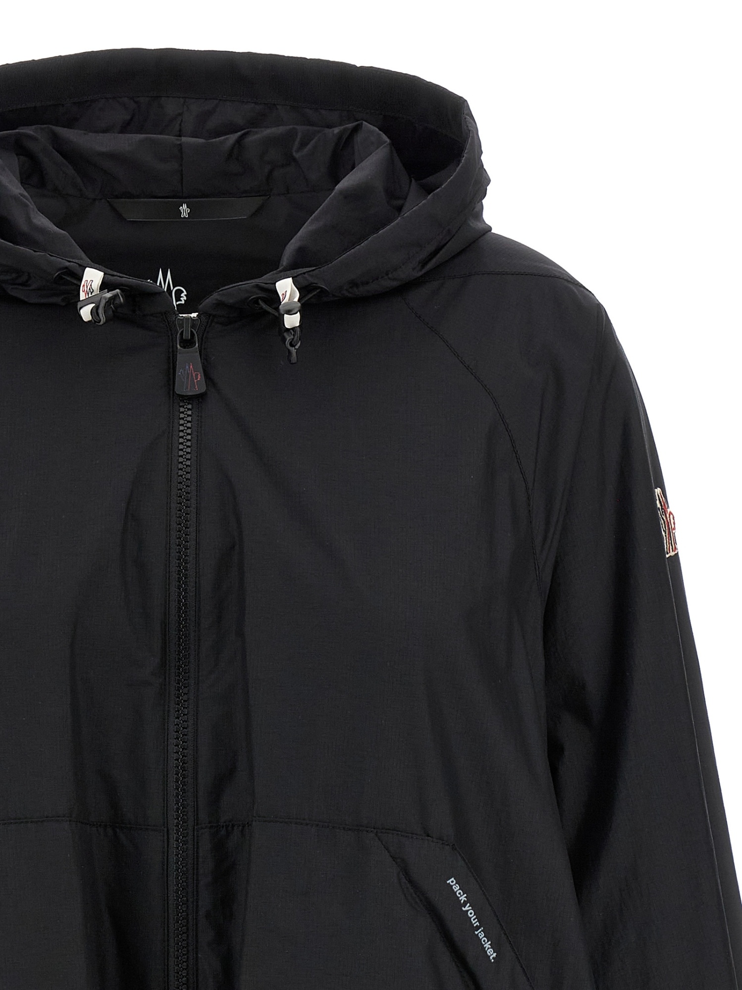 Moncler Samedans Casual Jackets And Parka Black